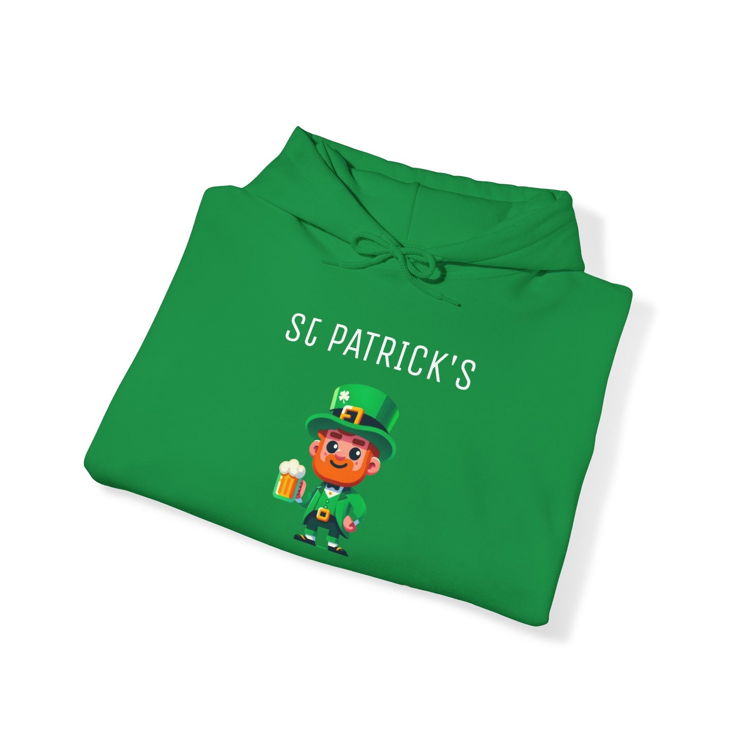 Saint Patrick's Is Here Male - Unisex Heavy Blend™ Hooded Sweatshirt