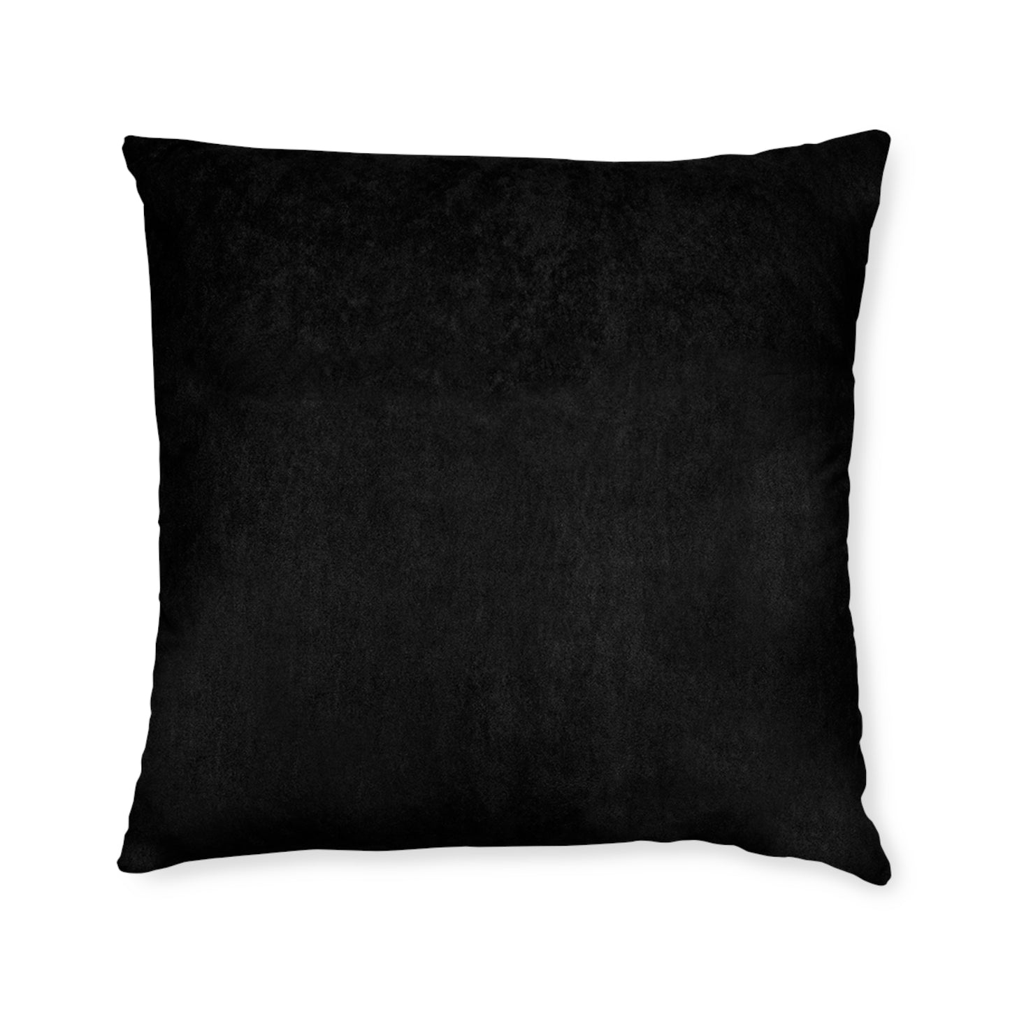 Beware Man On Leash (Black) - Square Pillow