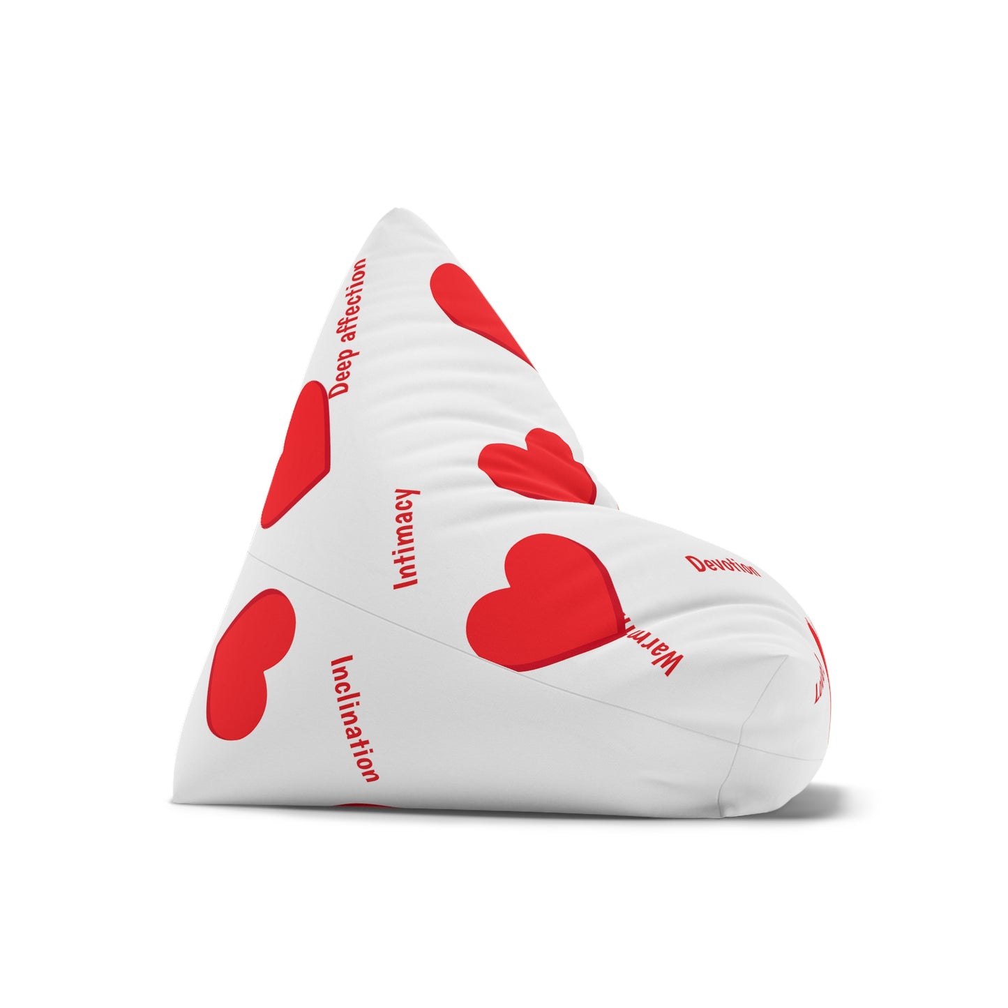 Love Love Love Bean Bag Chair Cover
