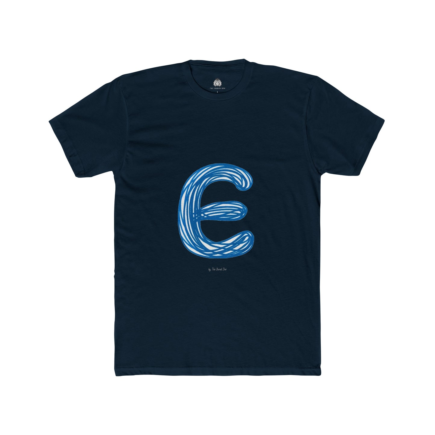 Scribbles (Letter E) T-Shirt - Men