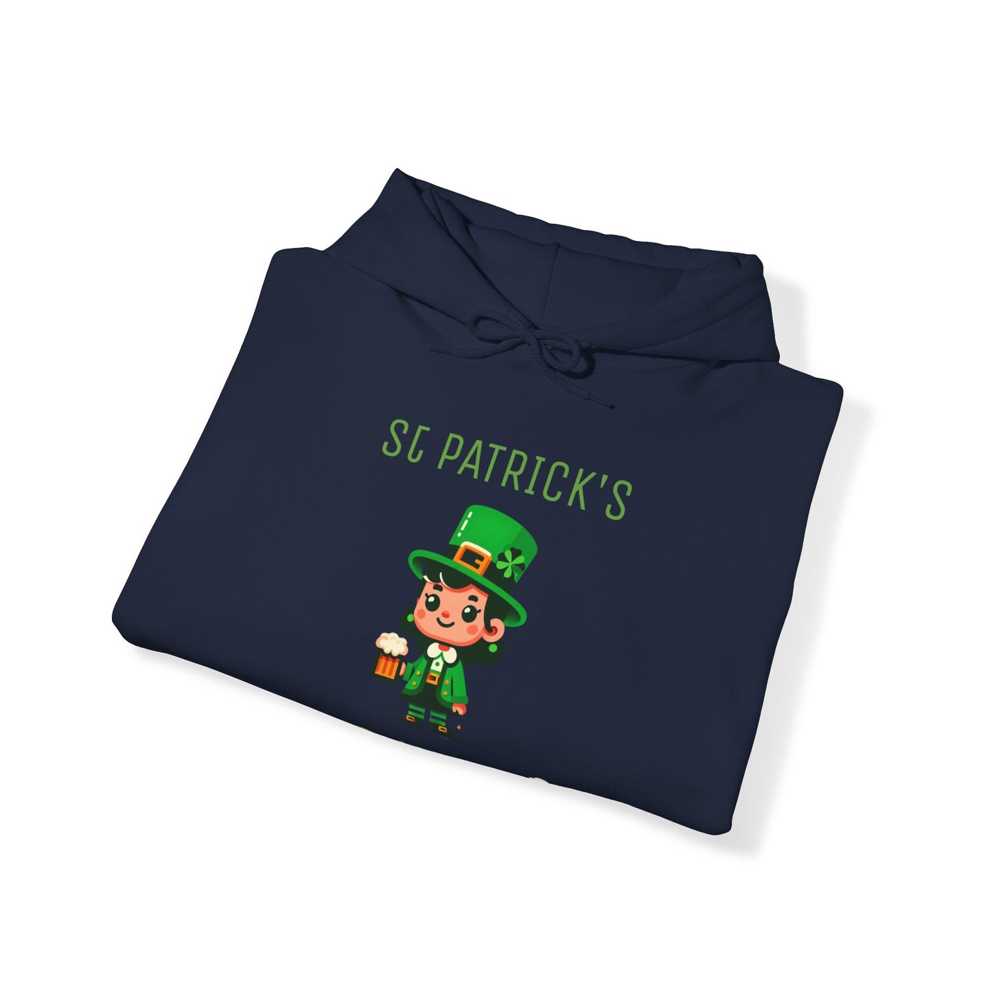 Saint Patrick's Is Here Female - Unisex Heavy Blend™ Hooded Sweatshirt