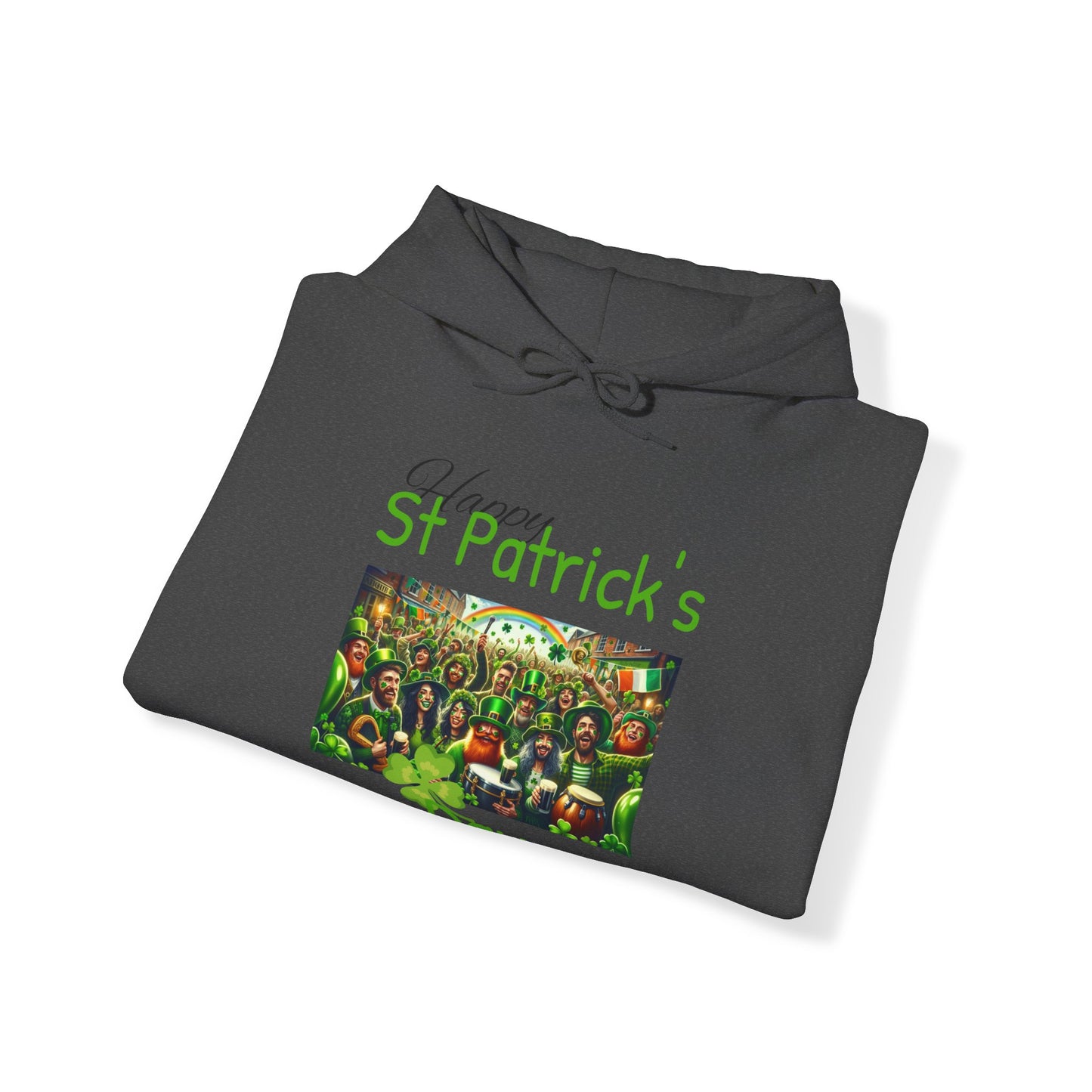 Happy St Patrick's Day - Unisex Heavy Blend™ Hooded Sweatshirt