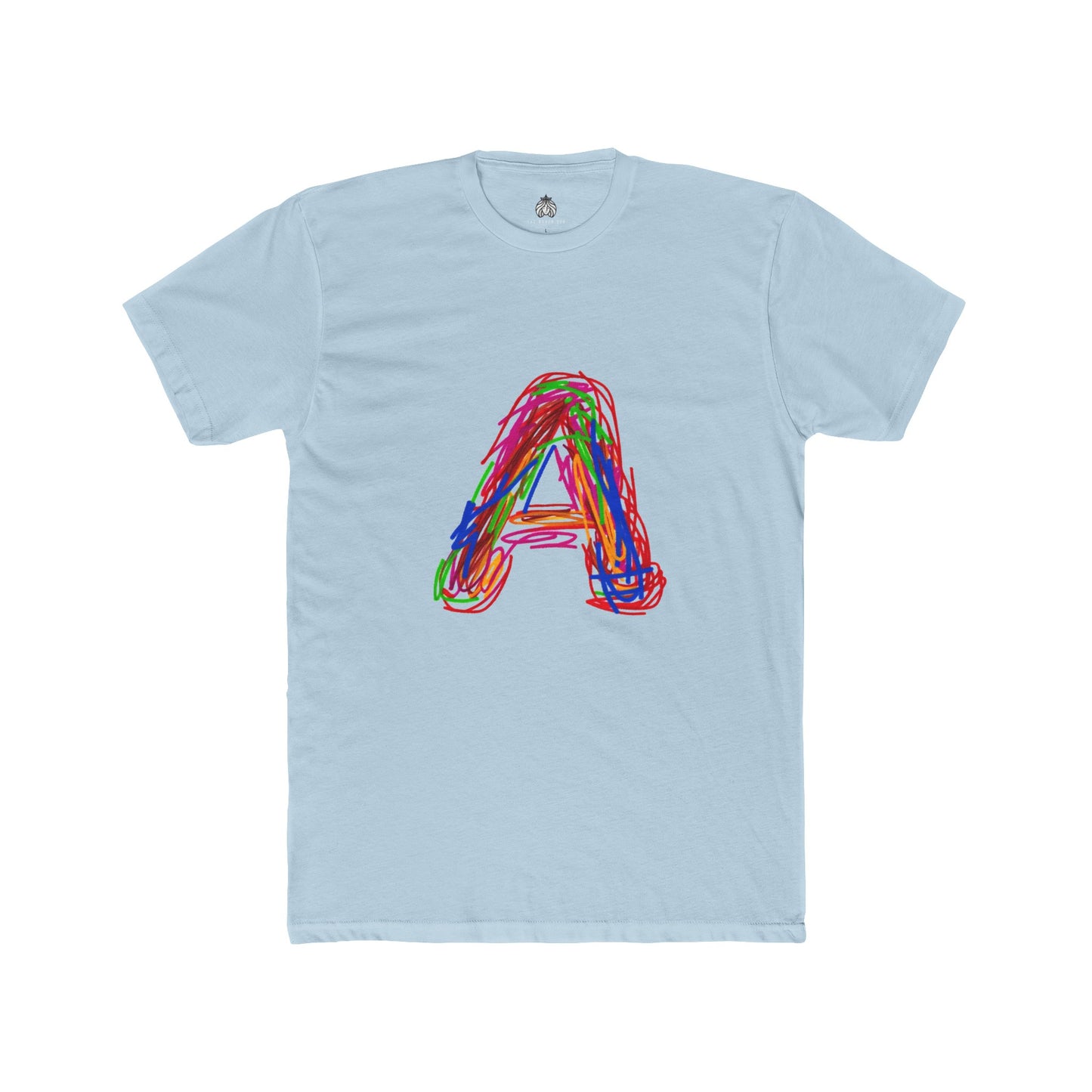 Scribbles (Letter A) T-Shirt - Men