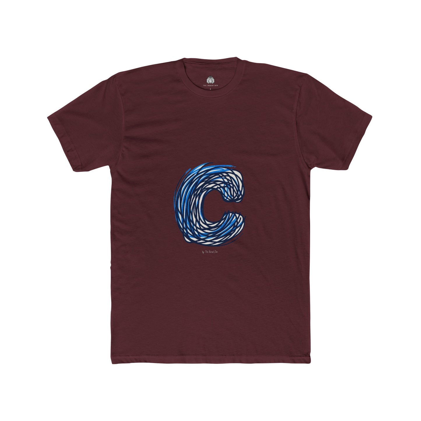 Scribbles (Letter C) T-Shirt - Men