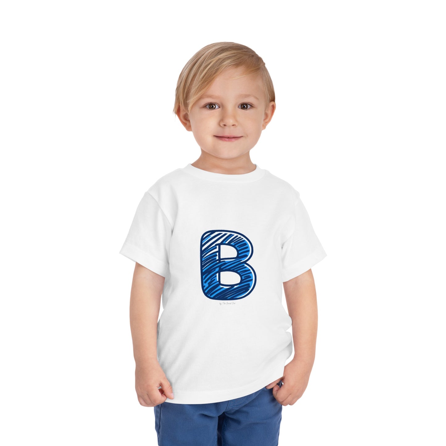 Scribbles (Letter B) T-Shirt - Toddler Short Sleeve Tee