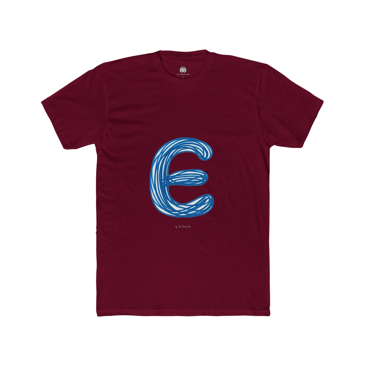 Scribbles (Letter E) T-Shirt - Men