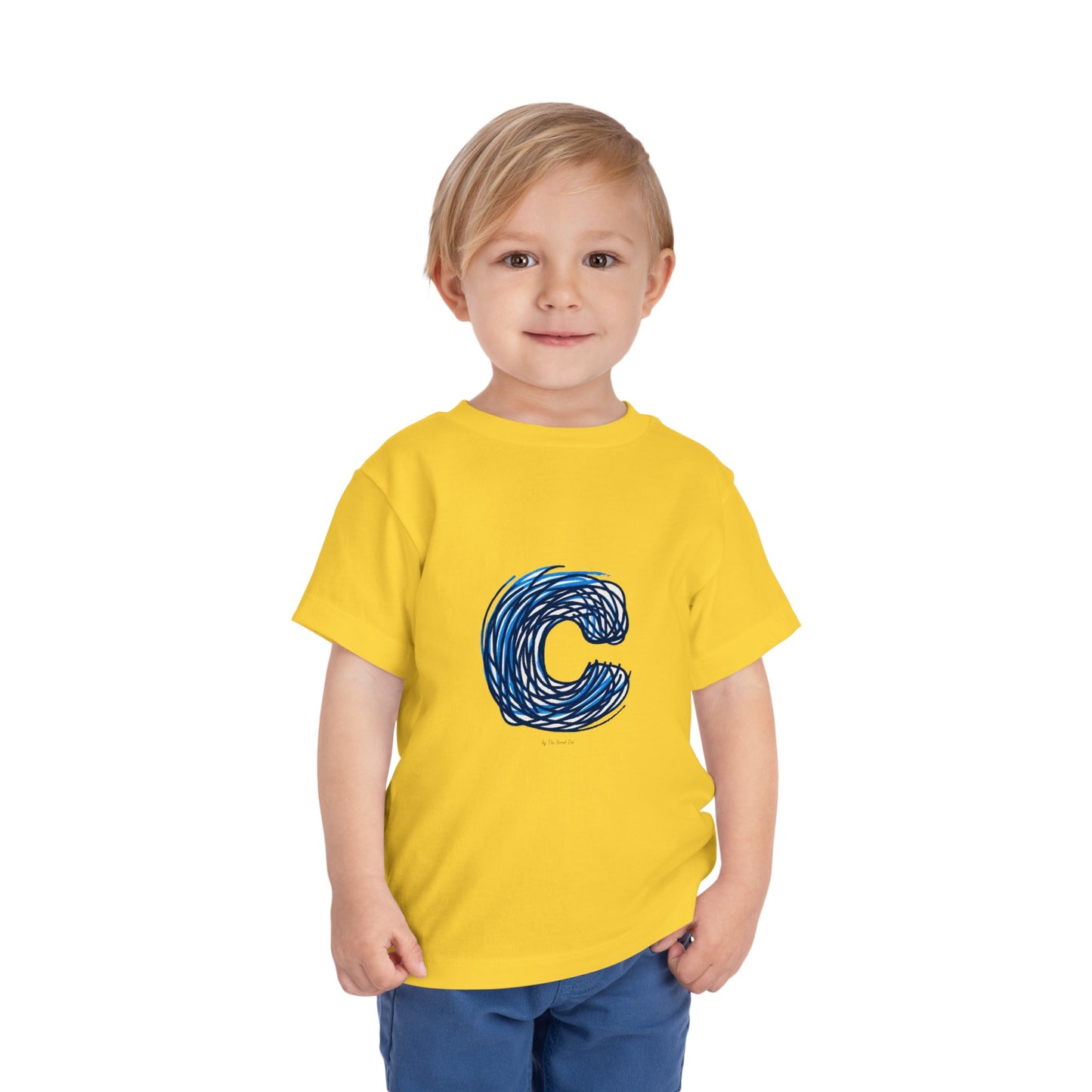 Scribbles (Letter C) T-Shirt - Toddler Short Sleeve Tee