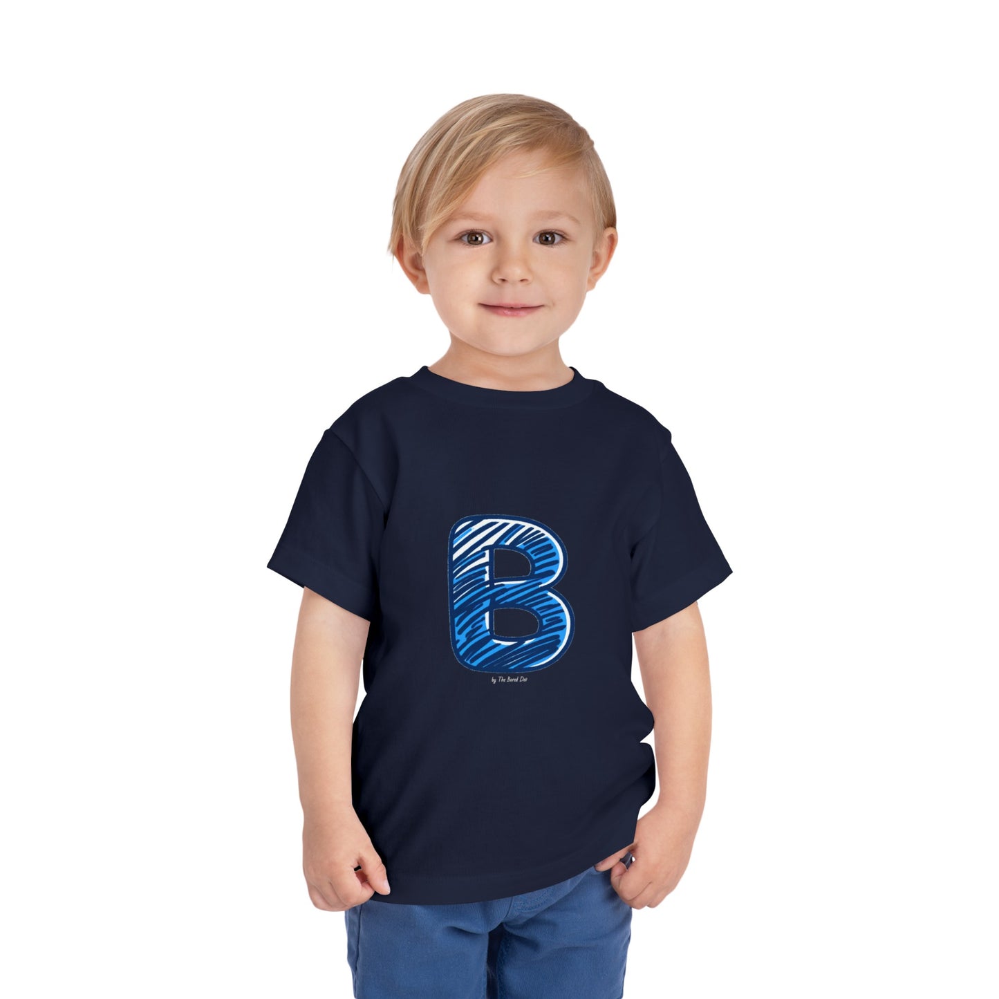 Scribbles (Letter B) T-Shirt - Toddler Short Sleeve Tee