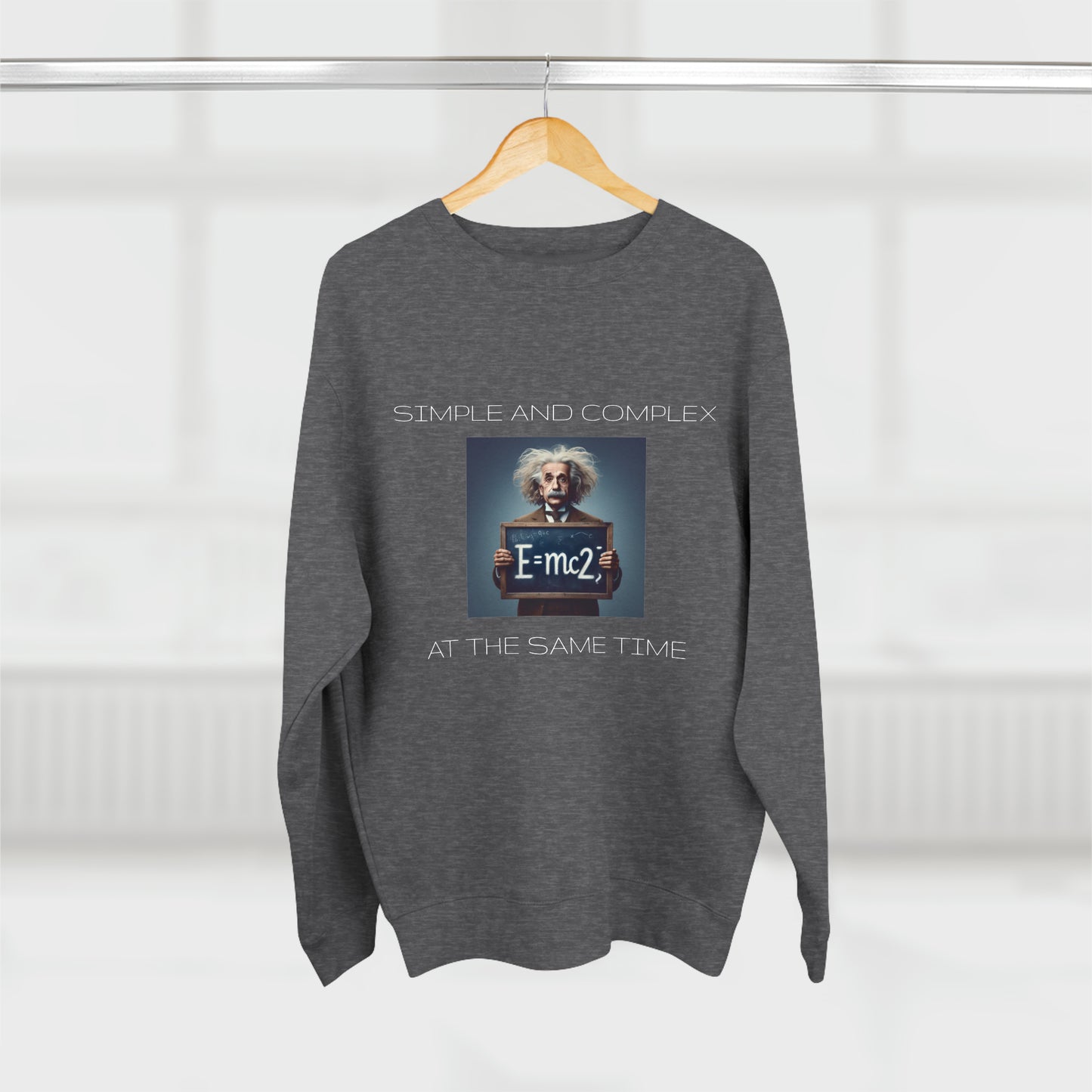 Simple And Complex At The Same Time - Unisex Crewneck Sweatshirt