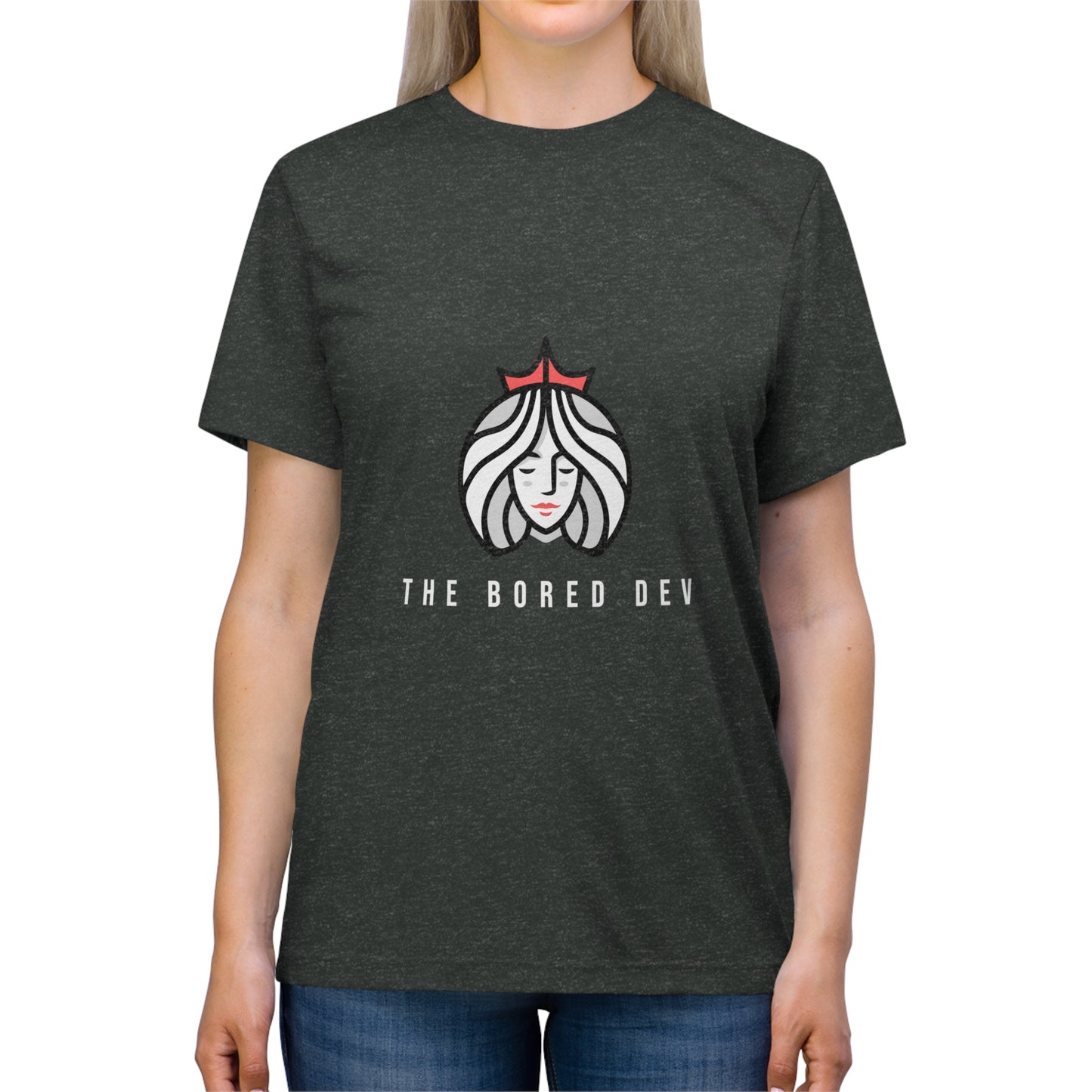 The Bored Dev - Unisex Triblend Tee