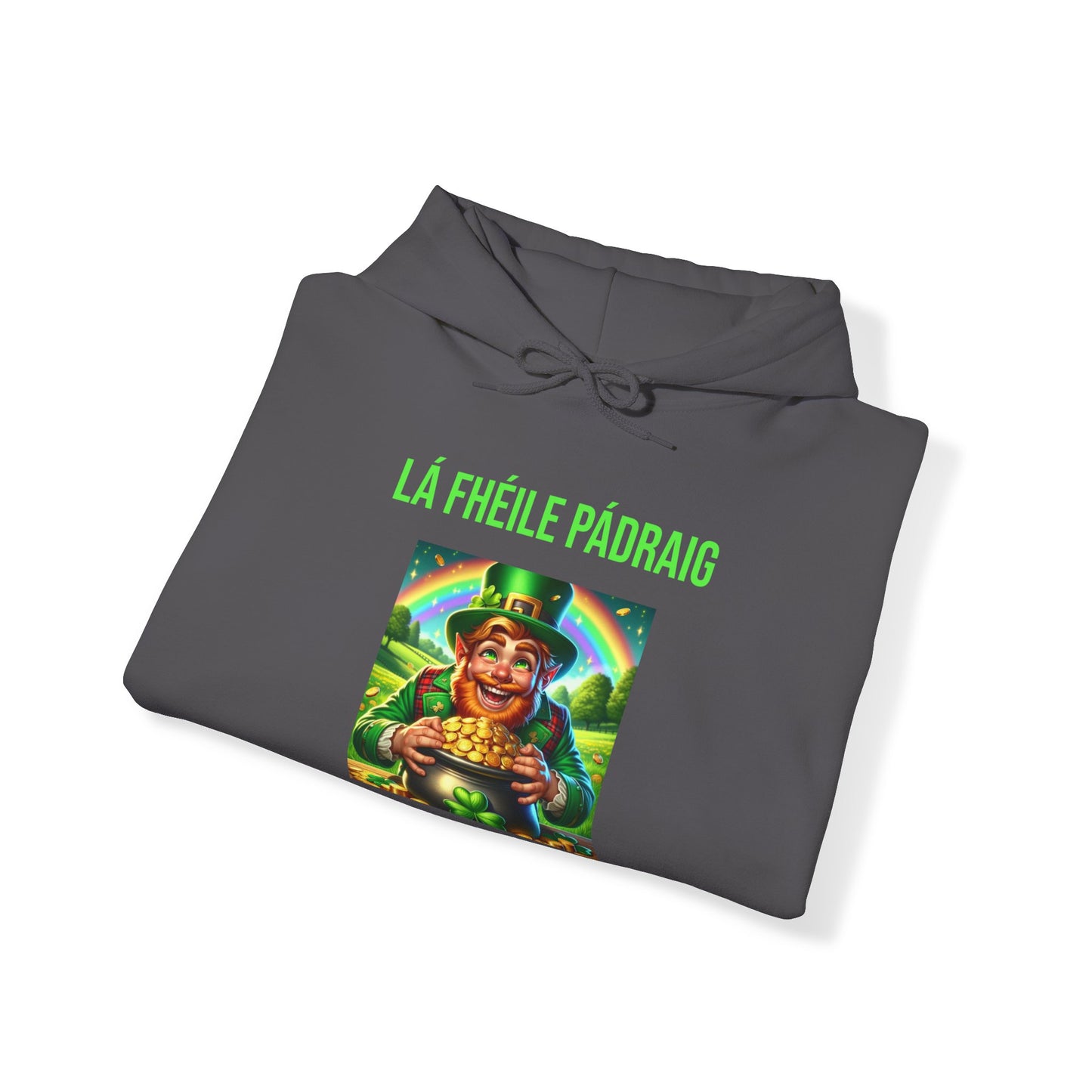 Lá fhéile Pádraig/St Patrick's Day - Unisex Heavy Blend™ Hooded Sweatshirt