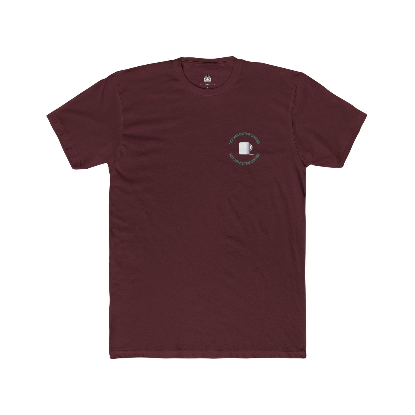Not Without My Coffee T-Shirt - Green (Left) - Men