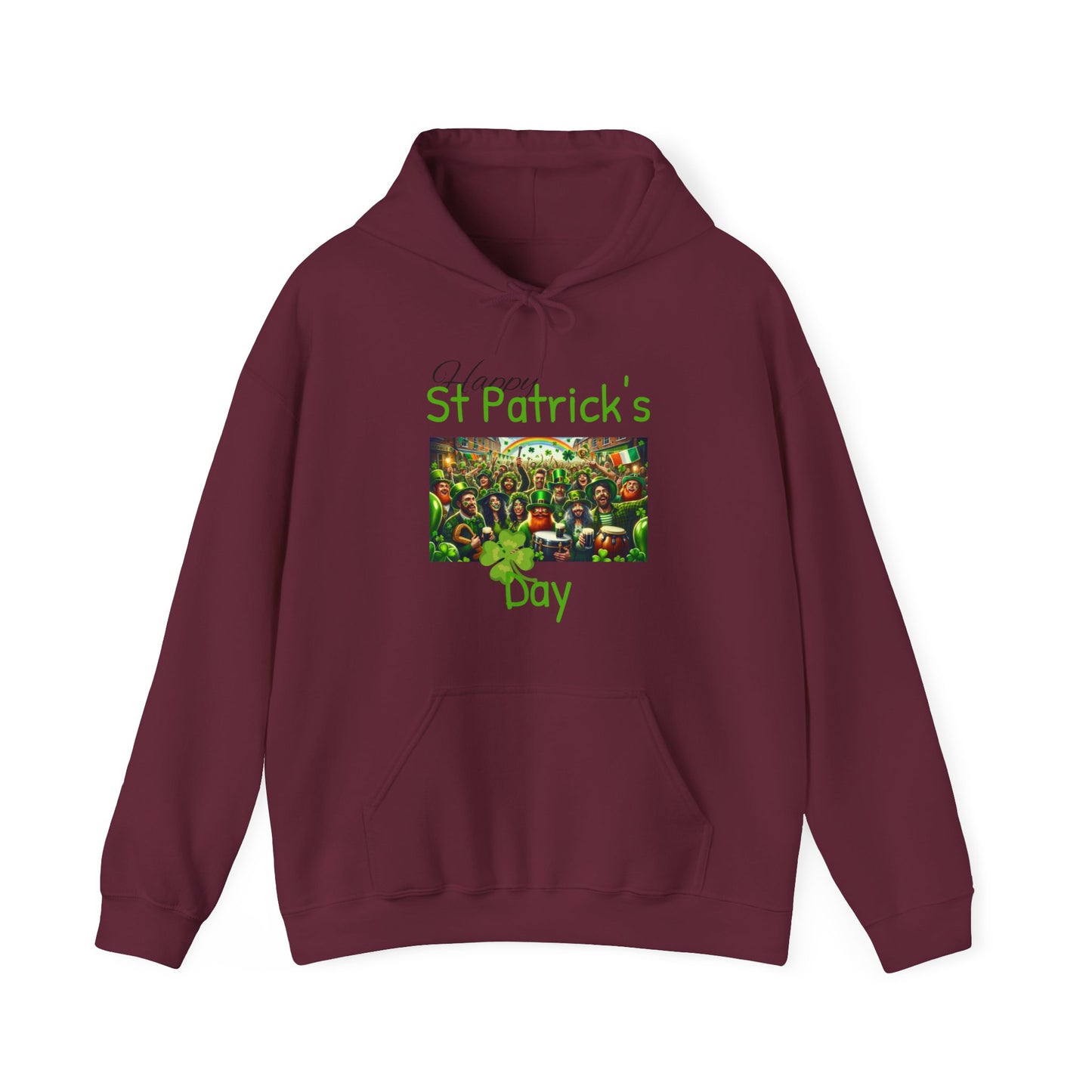 Happy St Patrick's Day - Unisex Heavy Blend™ Hooded Sweatshirt