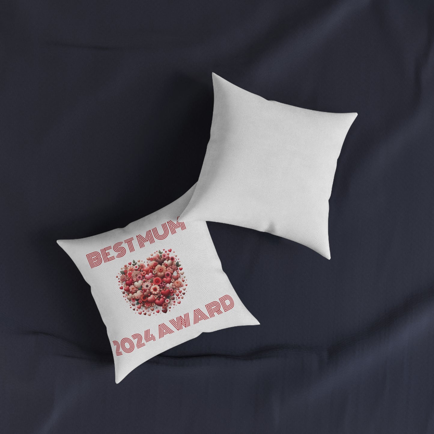 Best Mum 2024 Award (British English) - Square Pillow