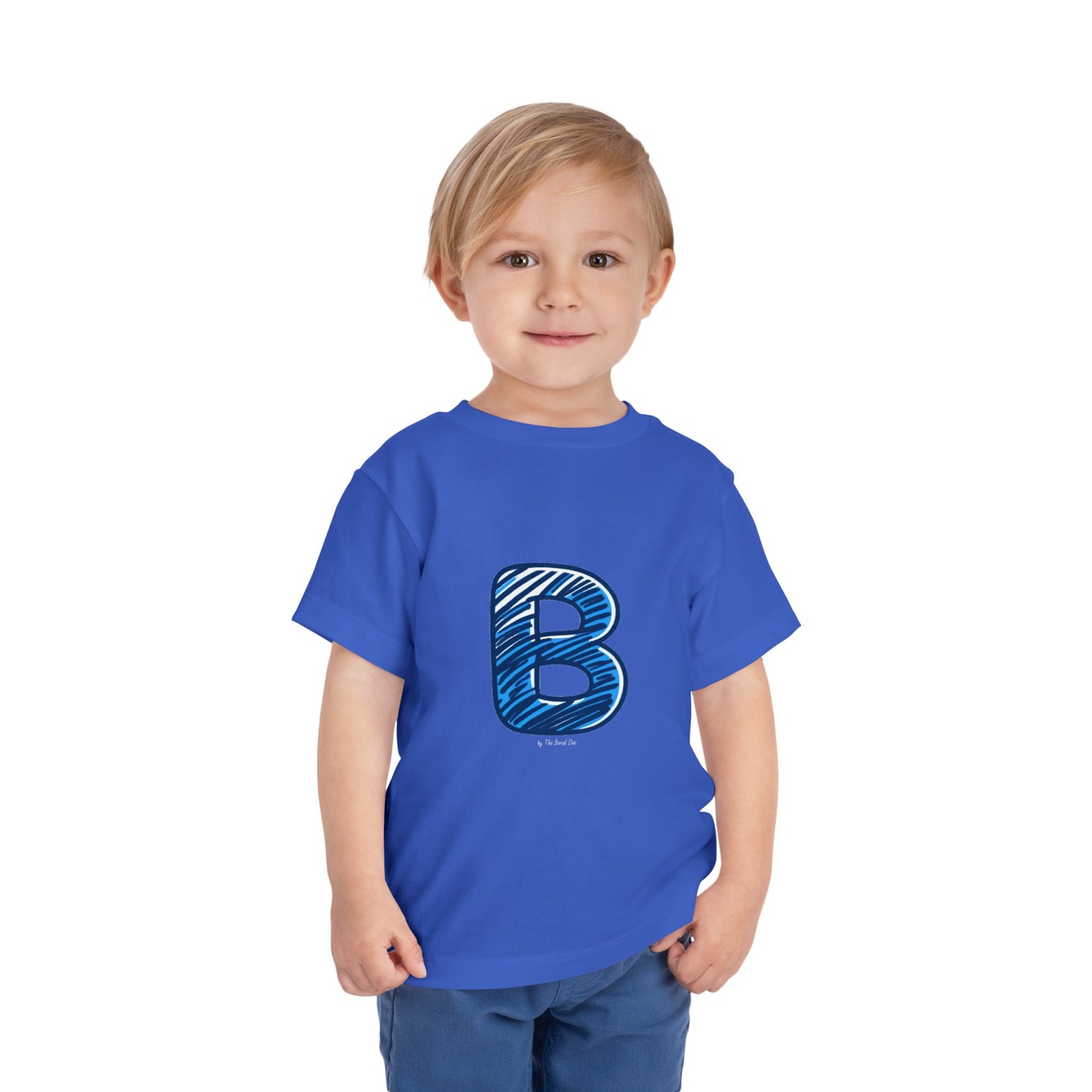 Scribbles (Letter B) T-Shirt - Toddler Short Sleeve Tee