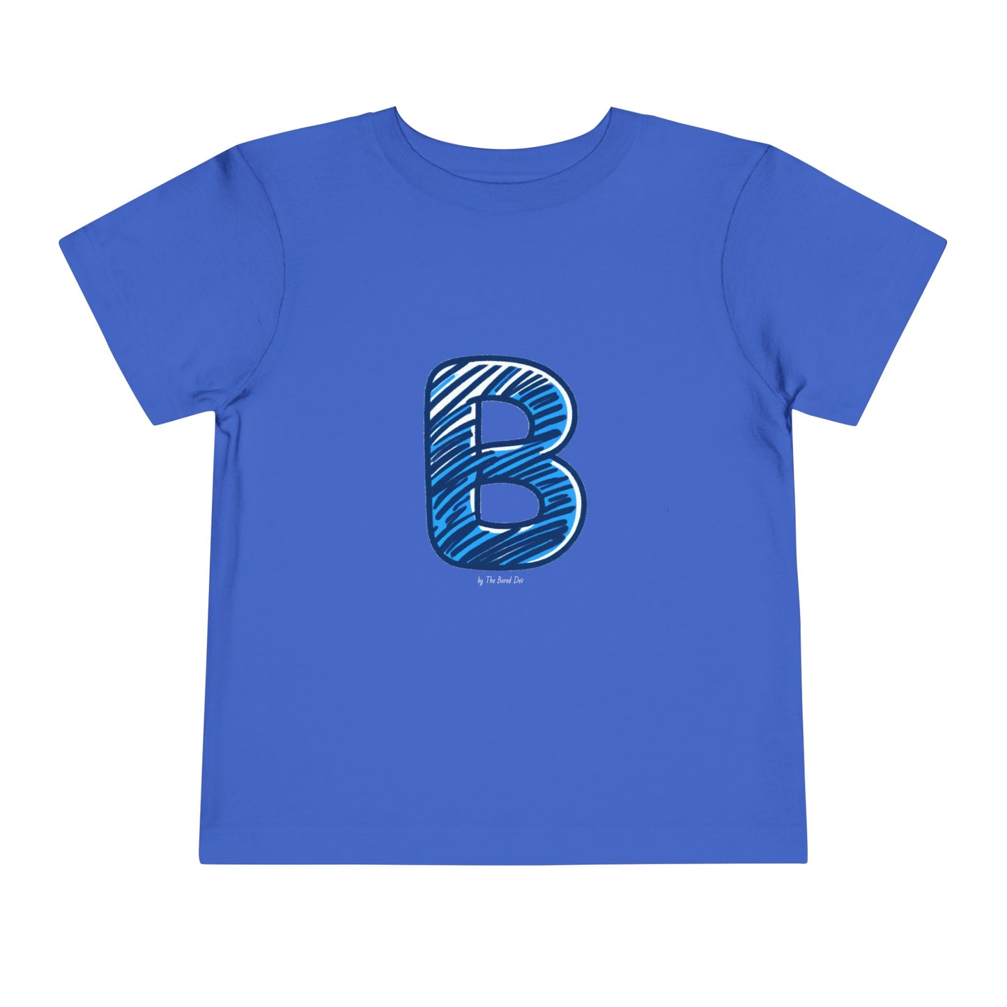 Scribbles (Letter B) T-Shirt - Toddler Short Sleeve Tee