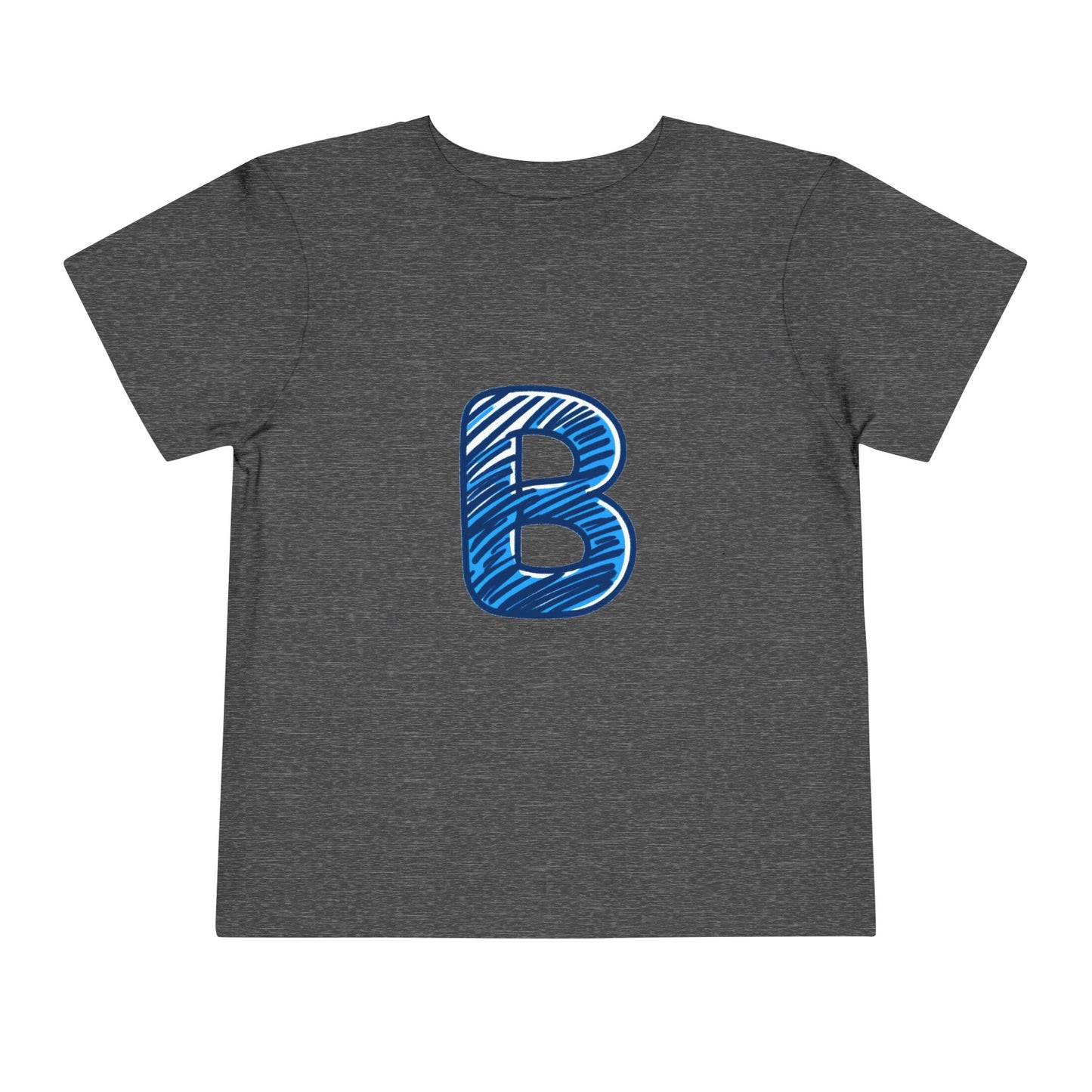 Scribbles (Letter B) T-Shirt - Toddler Short Sleeve Tee