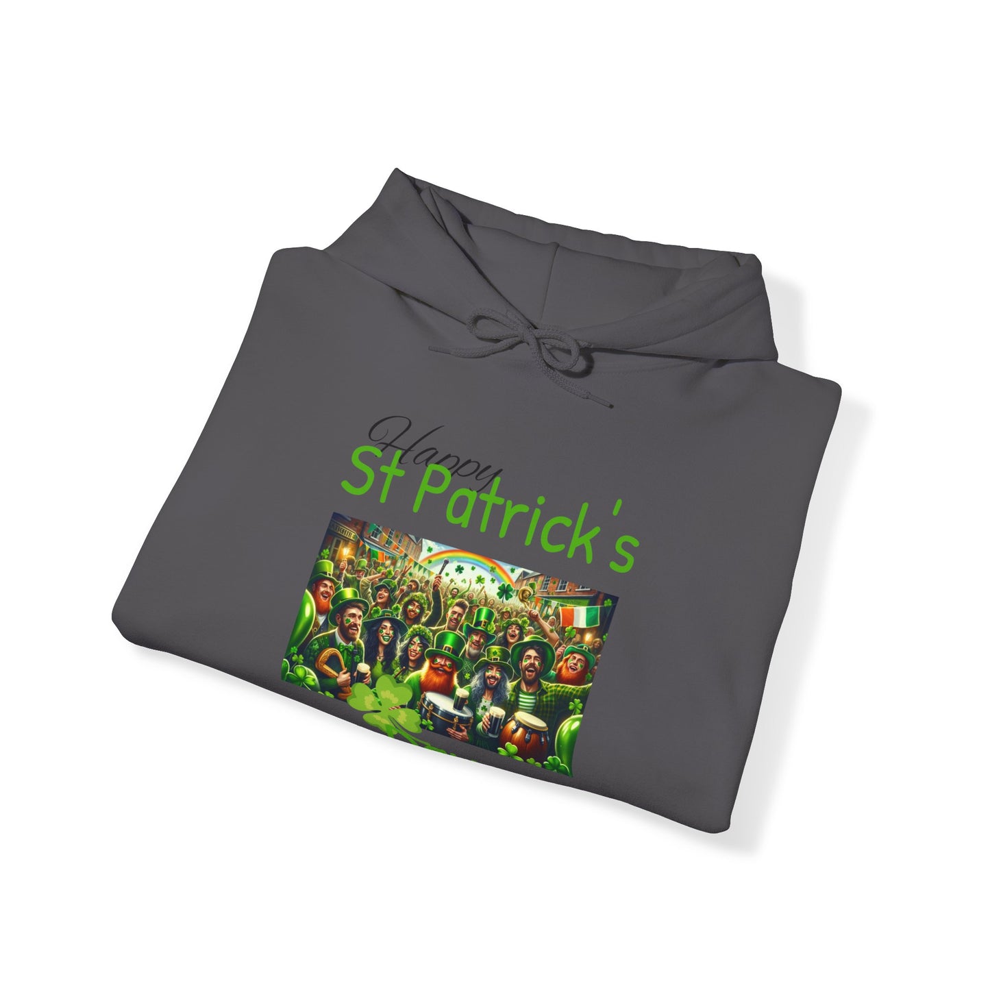 Happy St Patrick's Day - Unisex Heavy Blend™ Hooded Sweatshirt