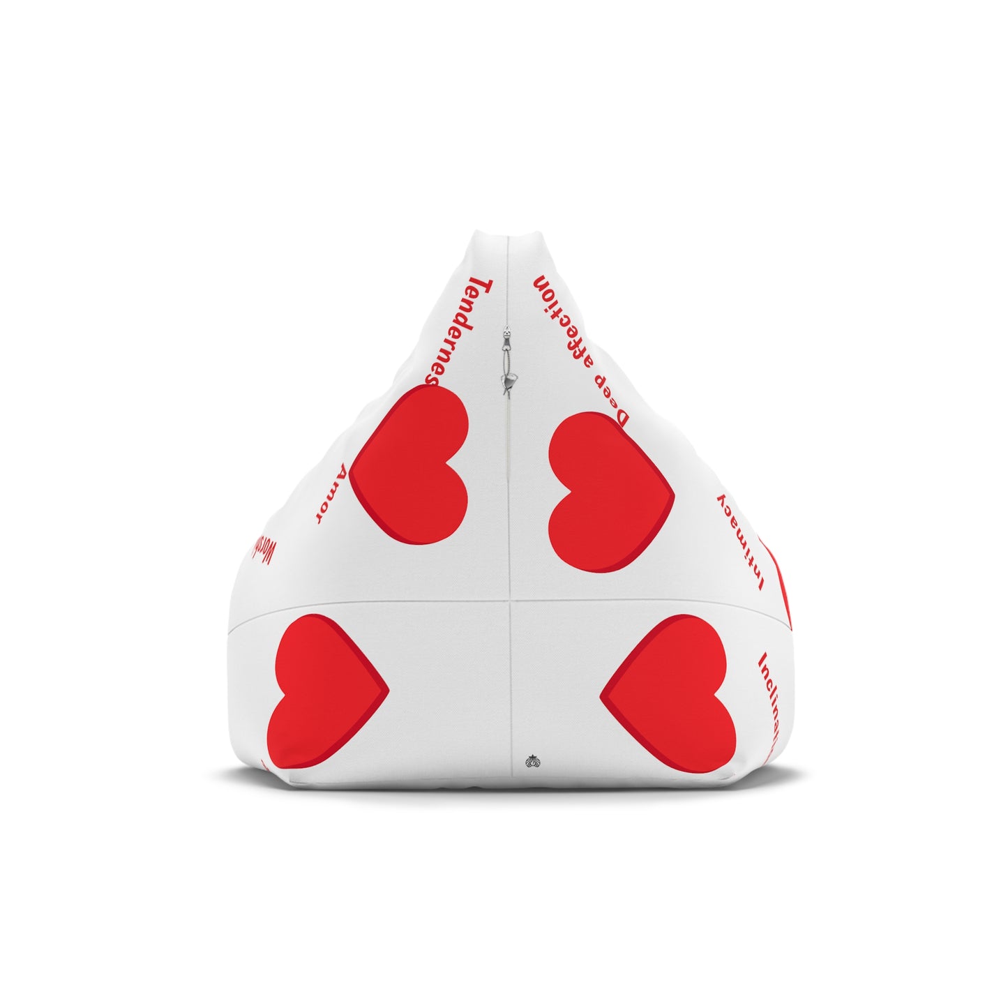 Love Love Love Bean Bag Chair Cover