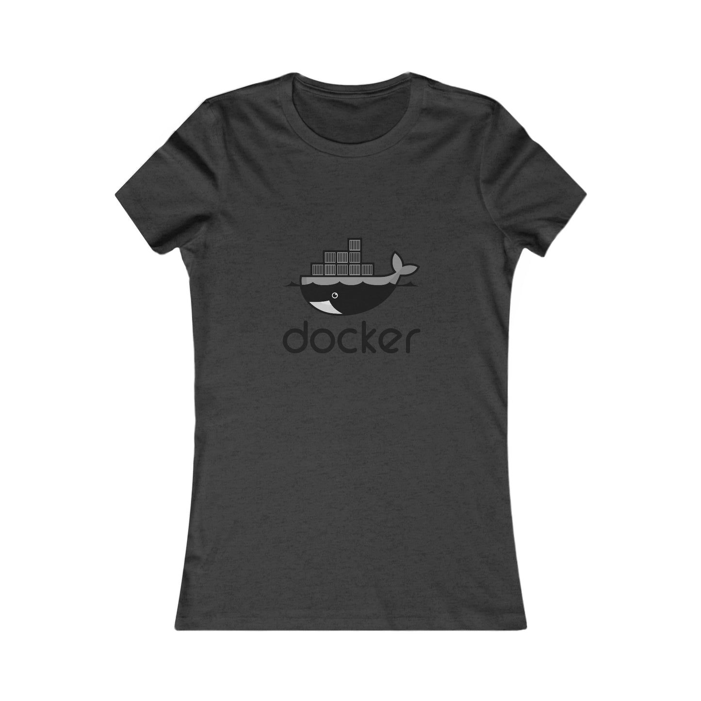 Docker Logo Black - Women's Favorite Tee