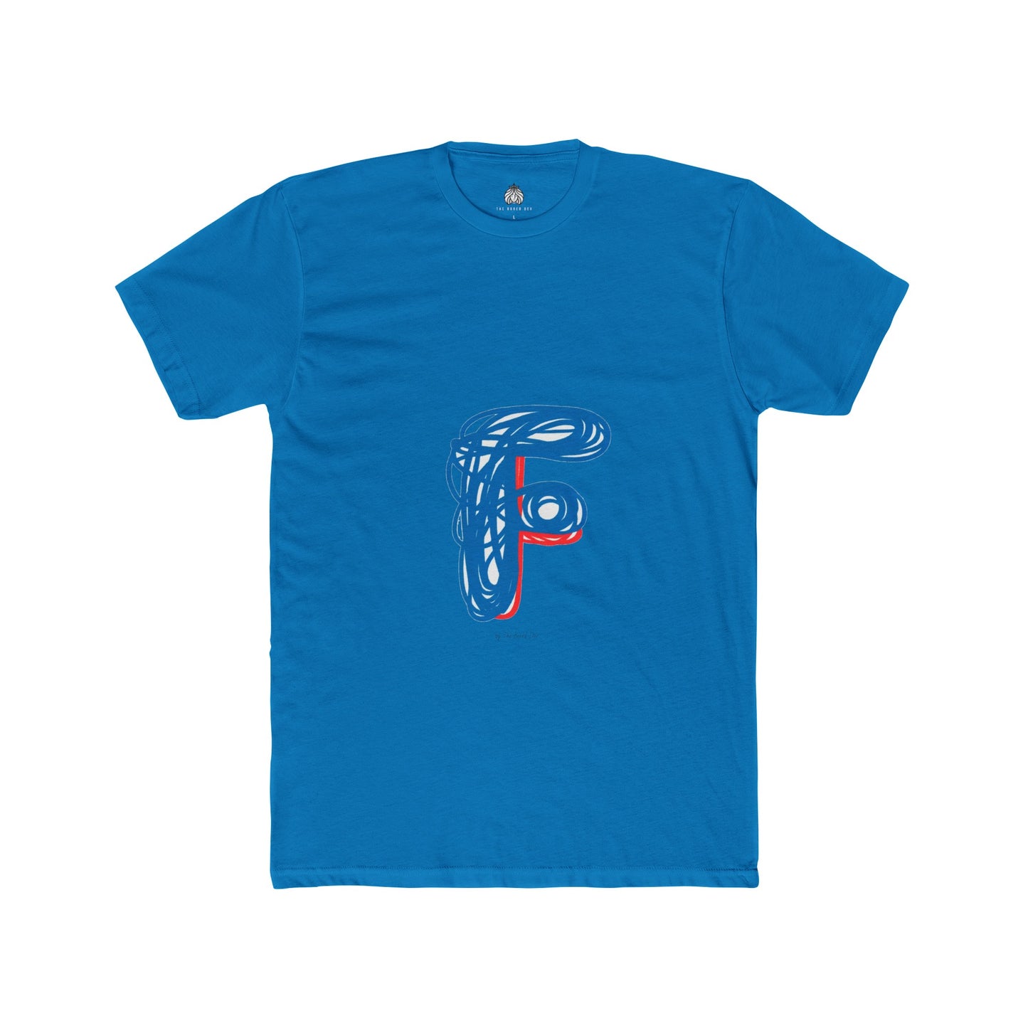 Scribbles (Letter F) T-Shirt - Men
