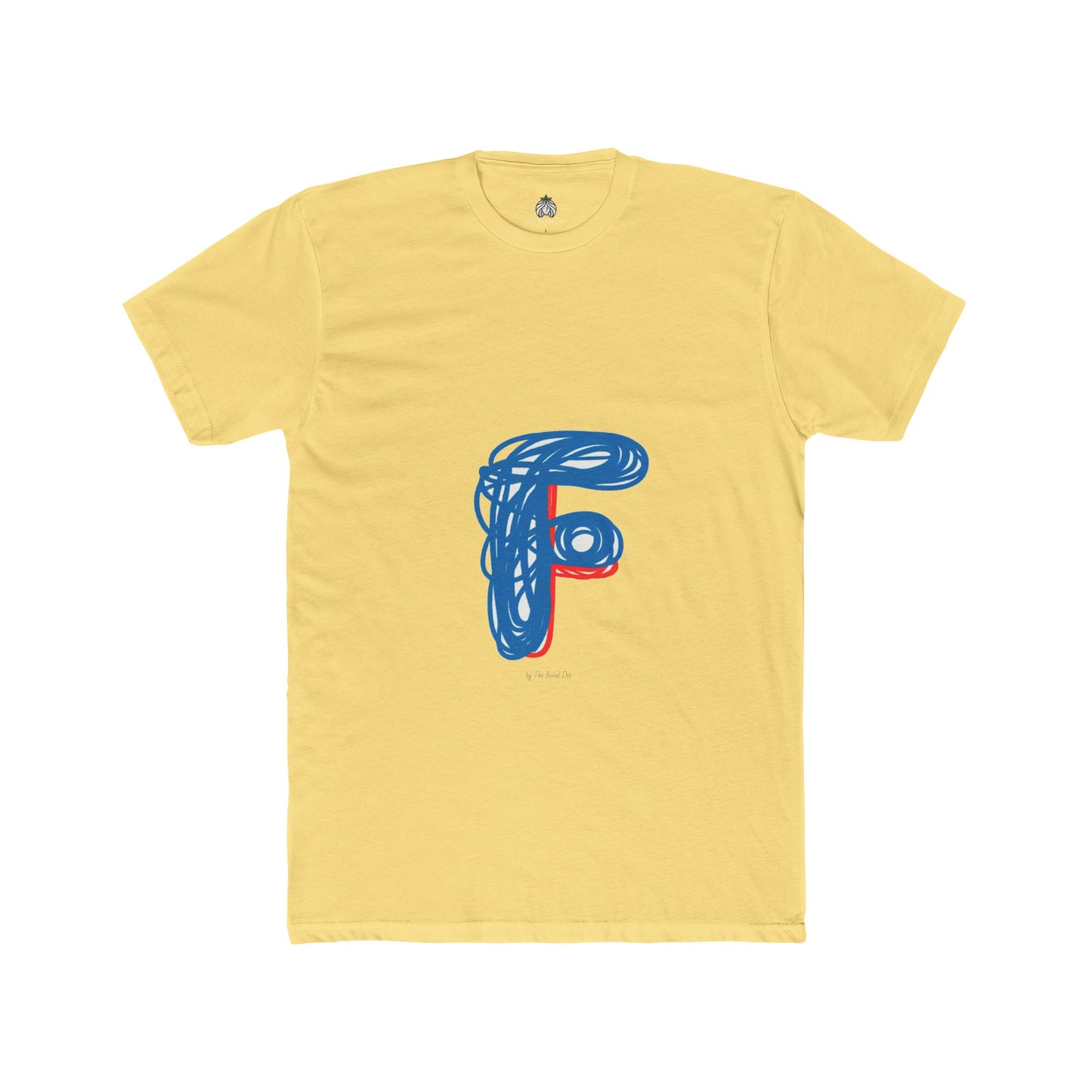 Scribbles (Letter F) T-Shirt - Men