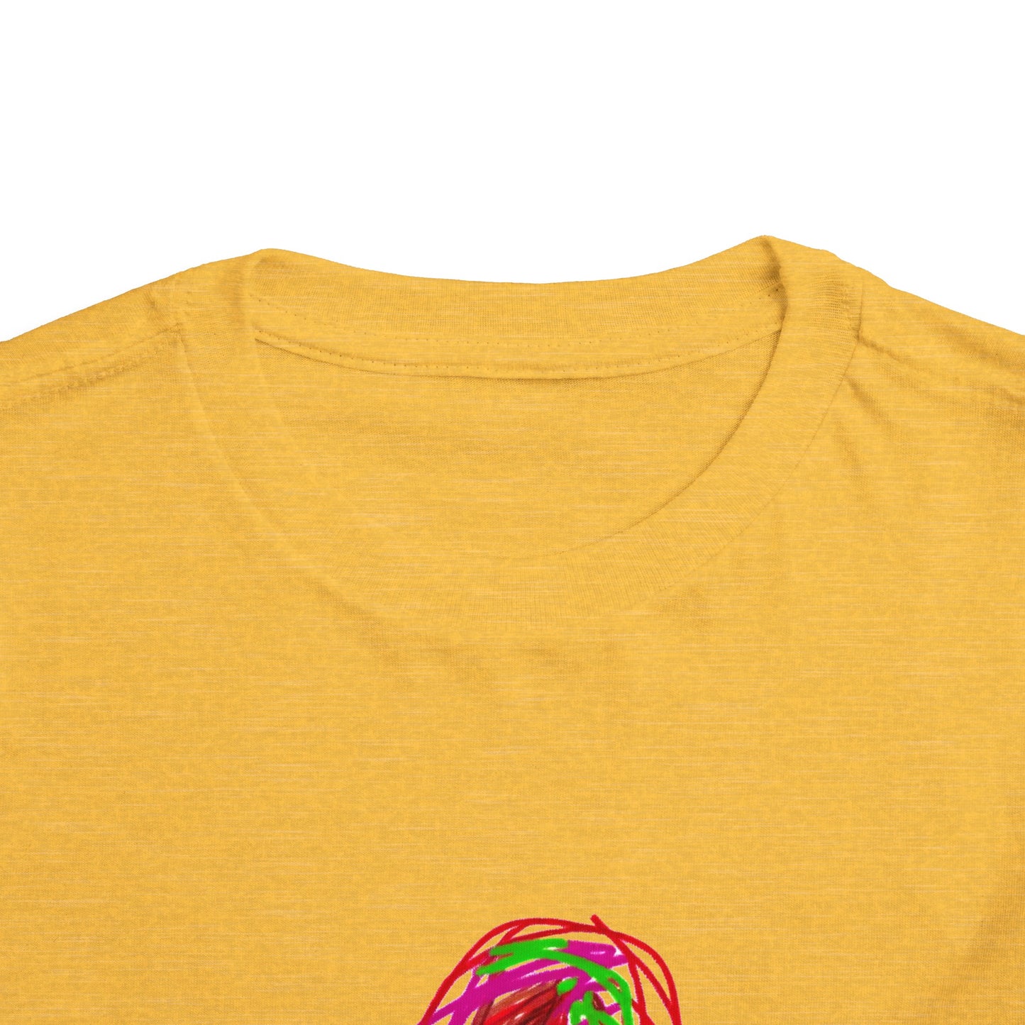 Scribbles (Letter A) T-Shirt - Toddler Short Sleeve Tee