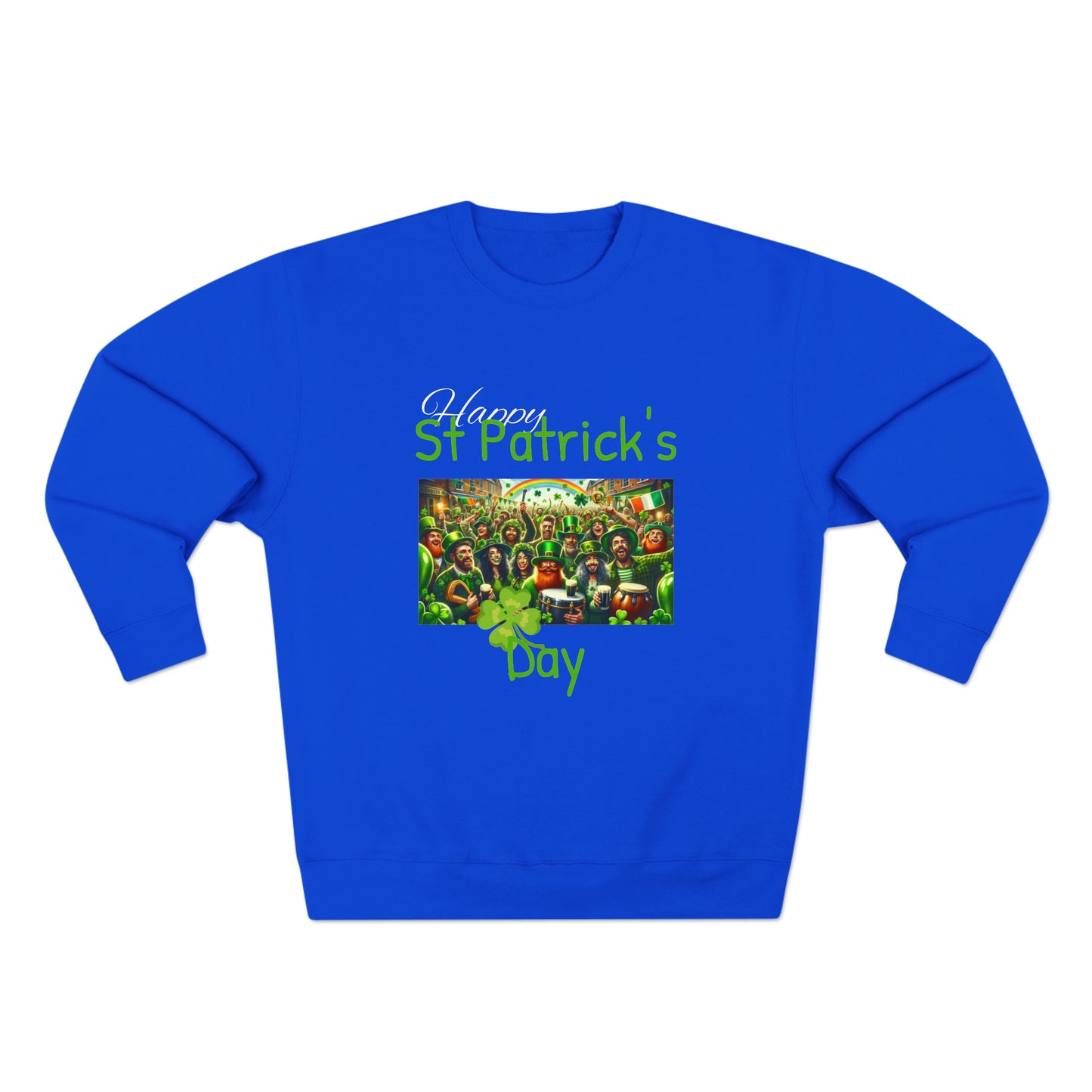 Happy St Patrick's Day - Unisex Crewneck Sweatshirt