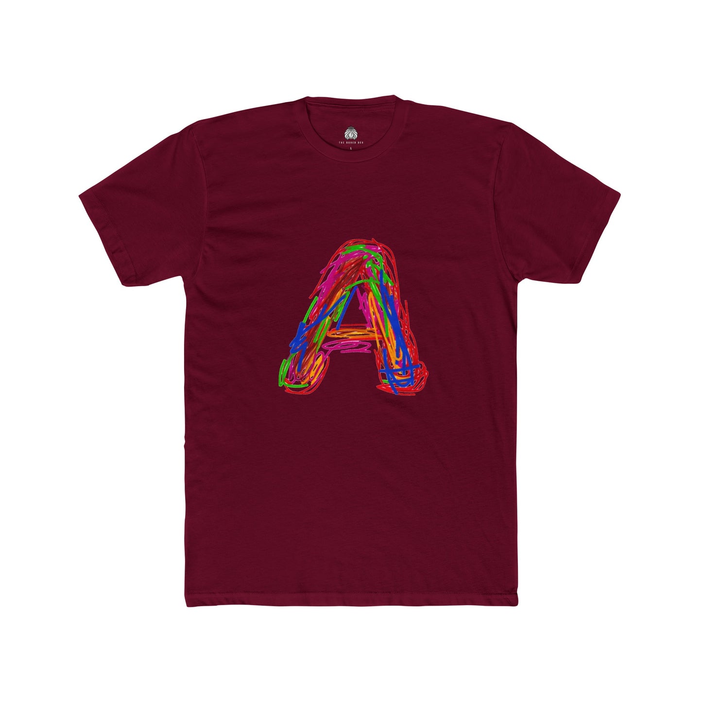 Scribbles (Letter A) T-Shirt - Men