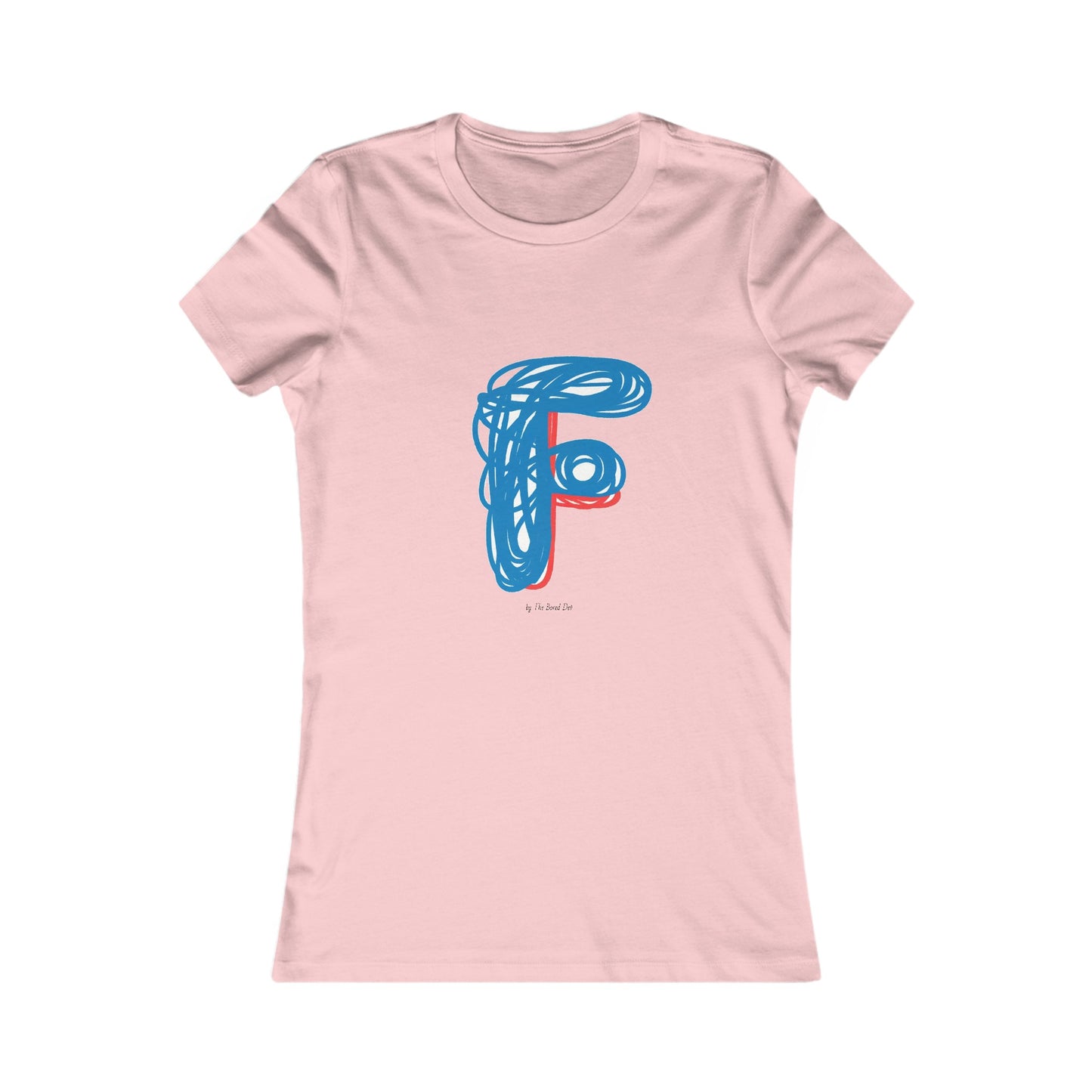Scribbles (Letter F) T-shirt - Women's Favorite Tee
