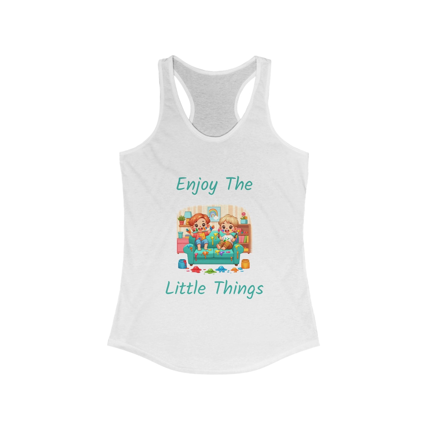 Enjoy The Little Things - Women's Ideal Racerback Tank