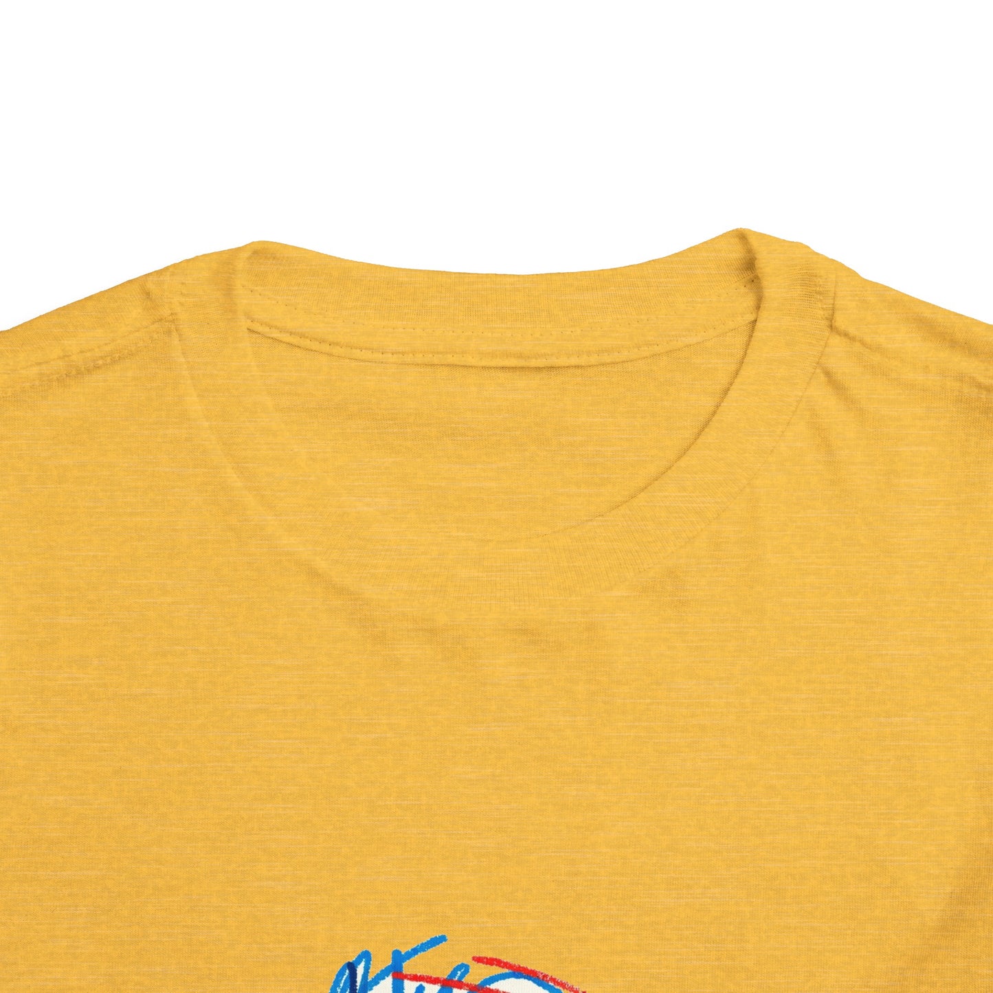 Scribbles (Letter D) T-Shirt - Toddler Short Sleeve Tee