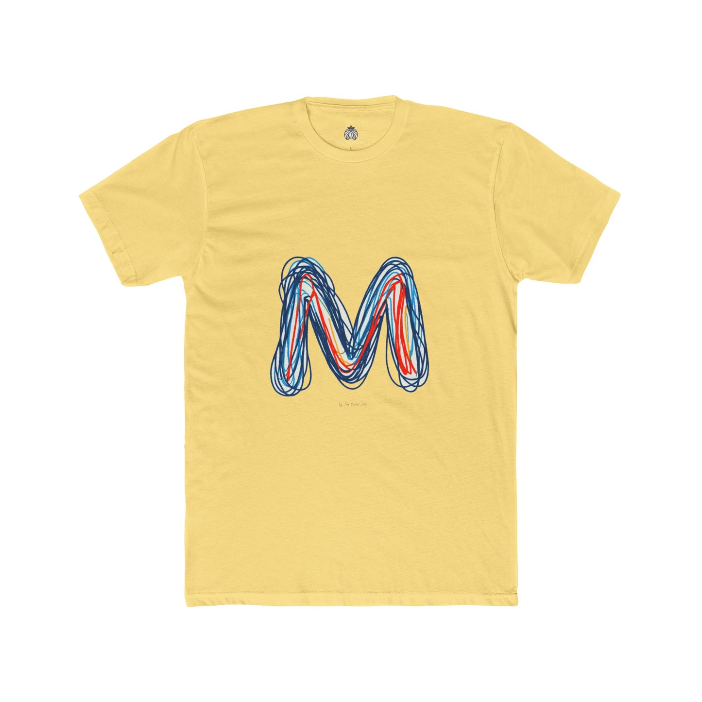 Scribbles (Letter M) T-Shirt - Men