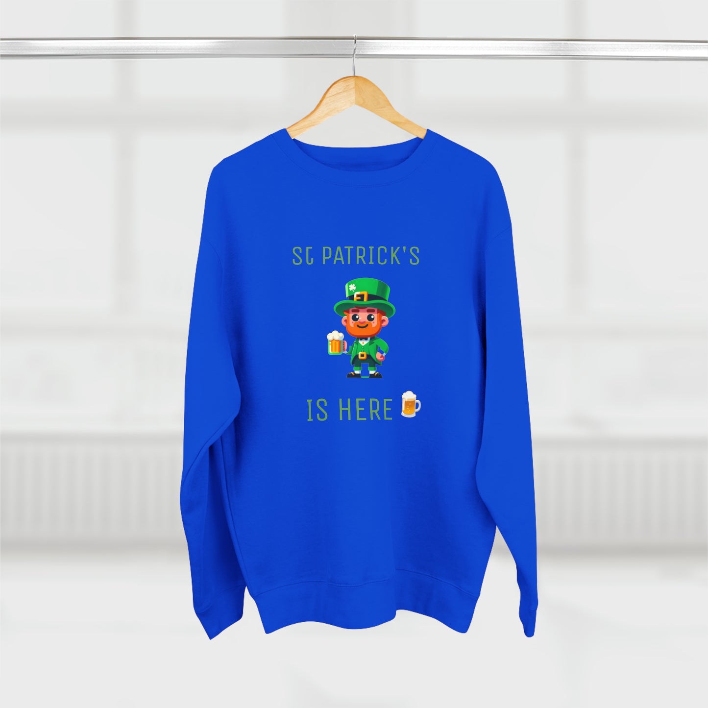 Saint Patrick's Is Here - Unisex Crewneck Sweatshirt