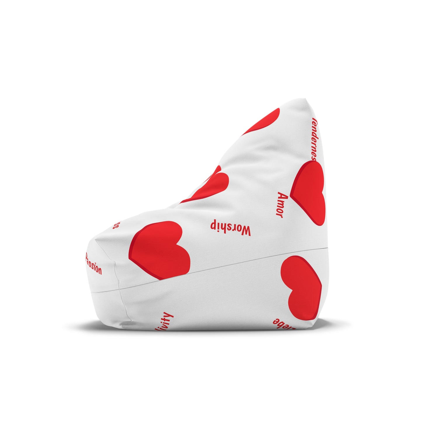 Love Love Love Bean Bag Chair Cover