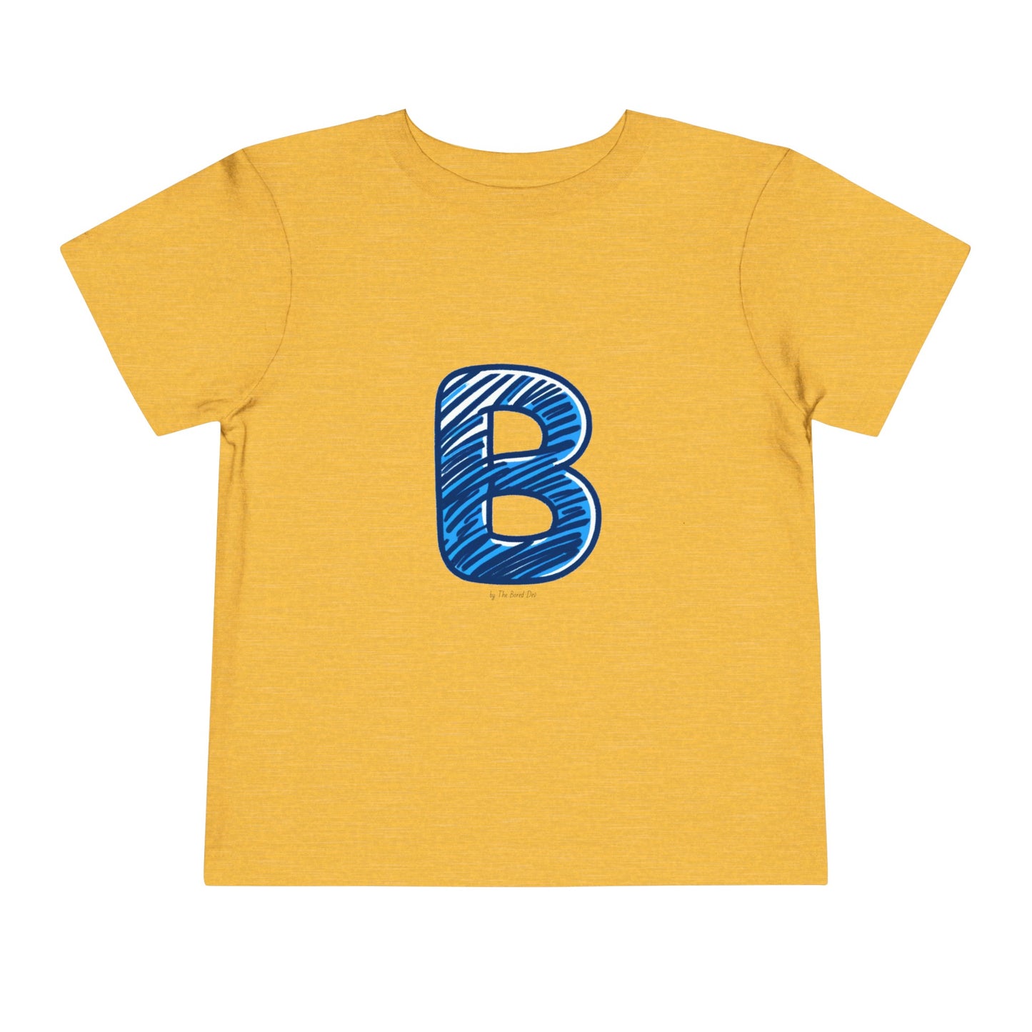 Scribbles (Letter B) T-Shirt - Toddler Short Sleeve Tee