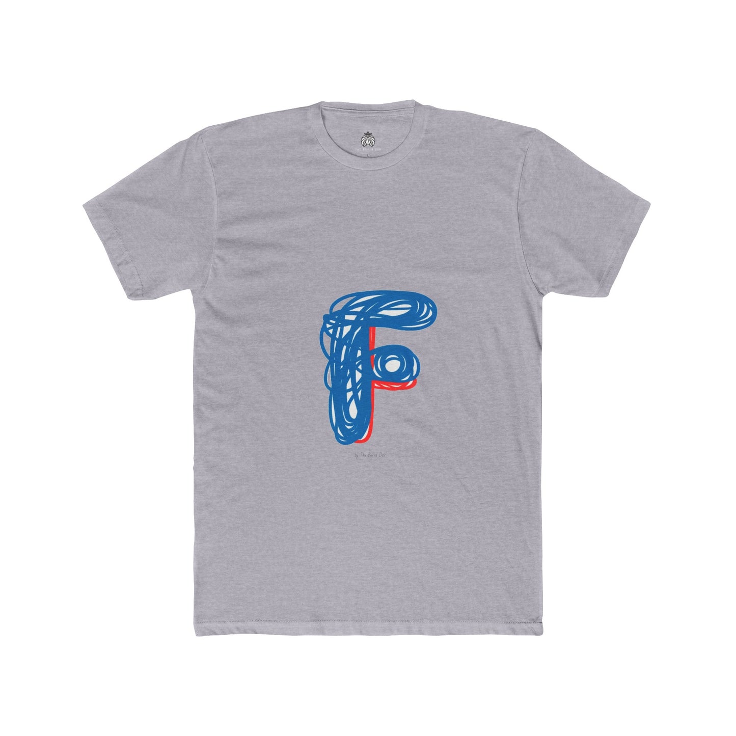 Scribbles (Letter F) T-Shirt - Men