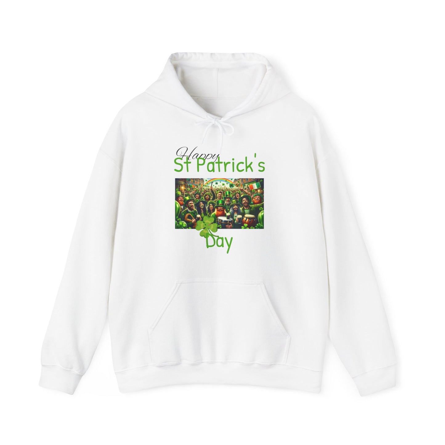 Happy St Patrick's Day - Unisex Heavy Blend™ Hooded Sweatshirt