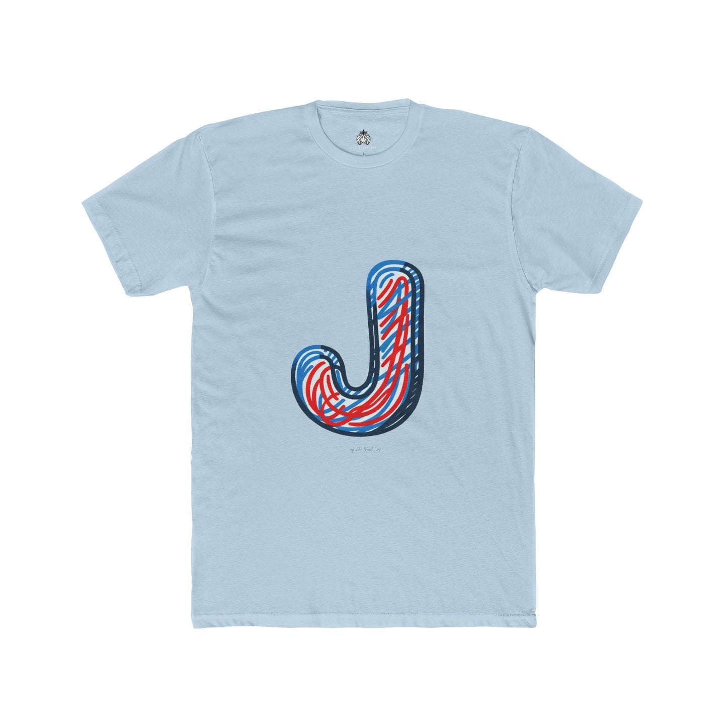 Scribbles (Letter J) T-Shirt - Men
