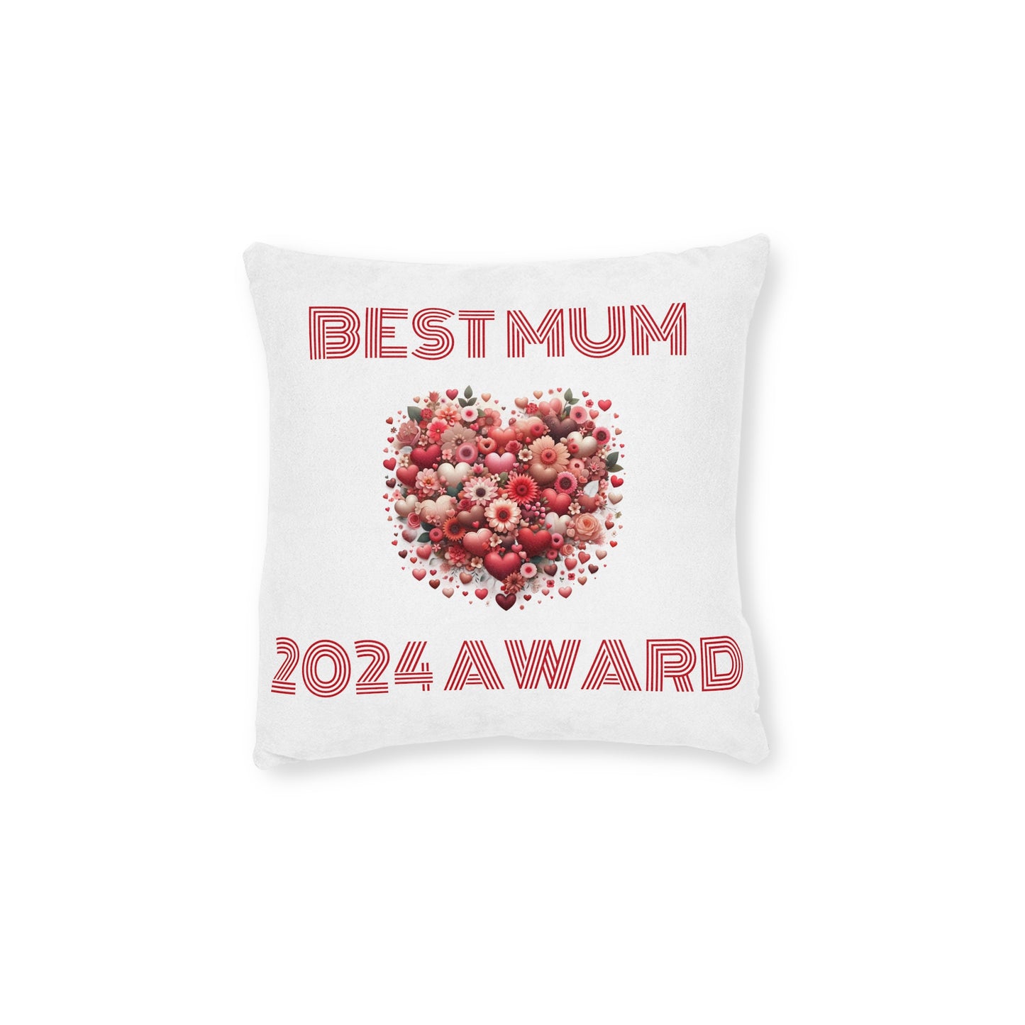 Best Mum 2024 Award (British English) - Square Pillow