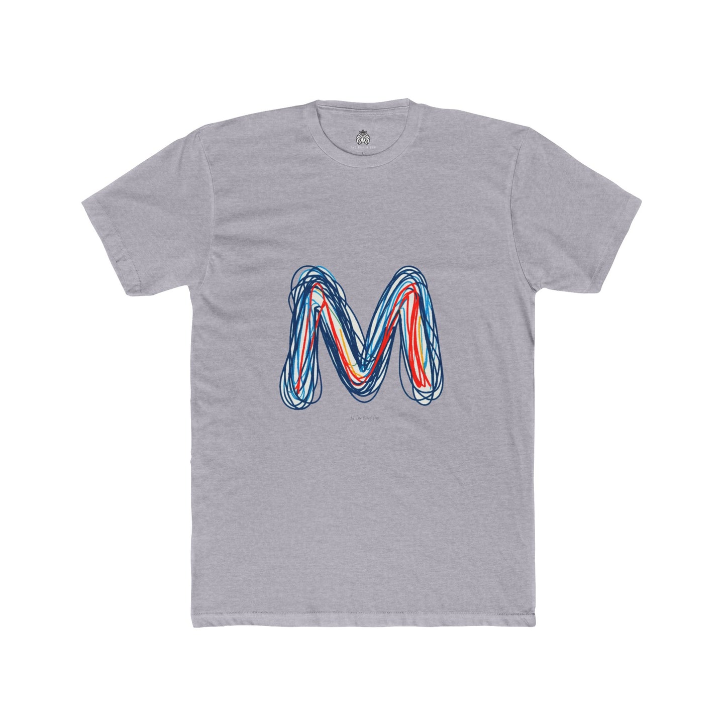 Scribbles (Letter M) T-Shirt - Men