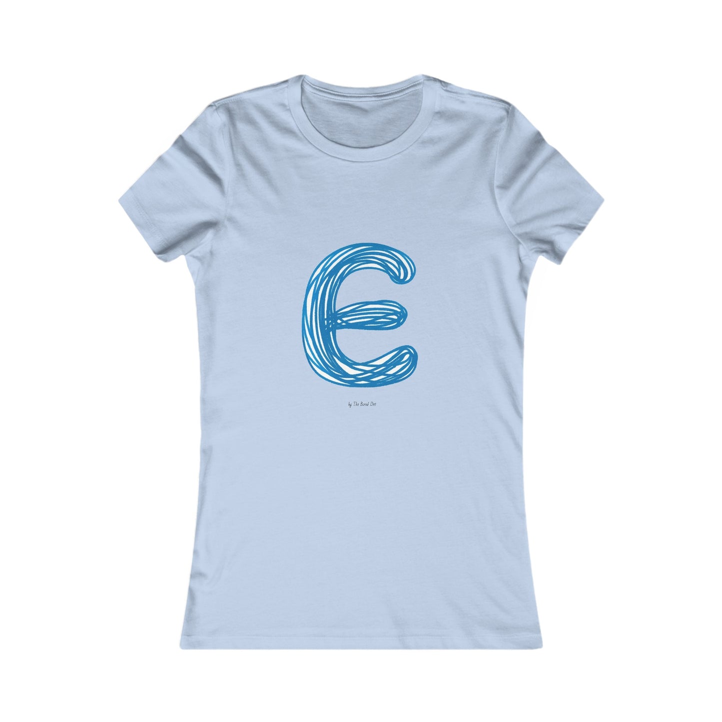 Scribbles (Letter E) T-shirt - Women's Favorite Tee