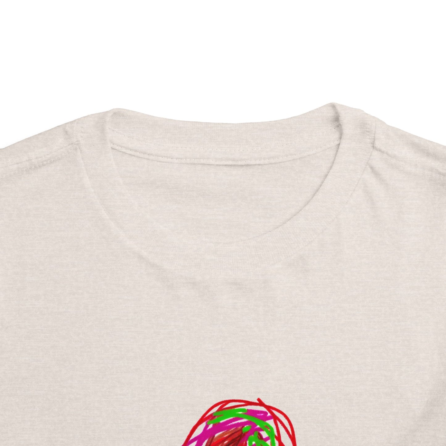 Scribbles (Letter A) T-Shirt - Toddler Short Sleeve Tee
