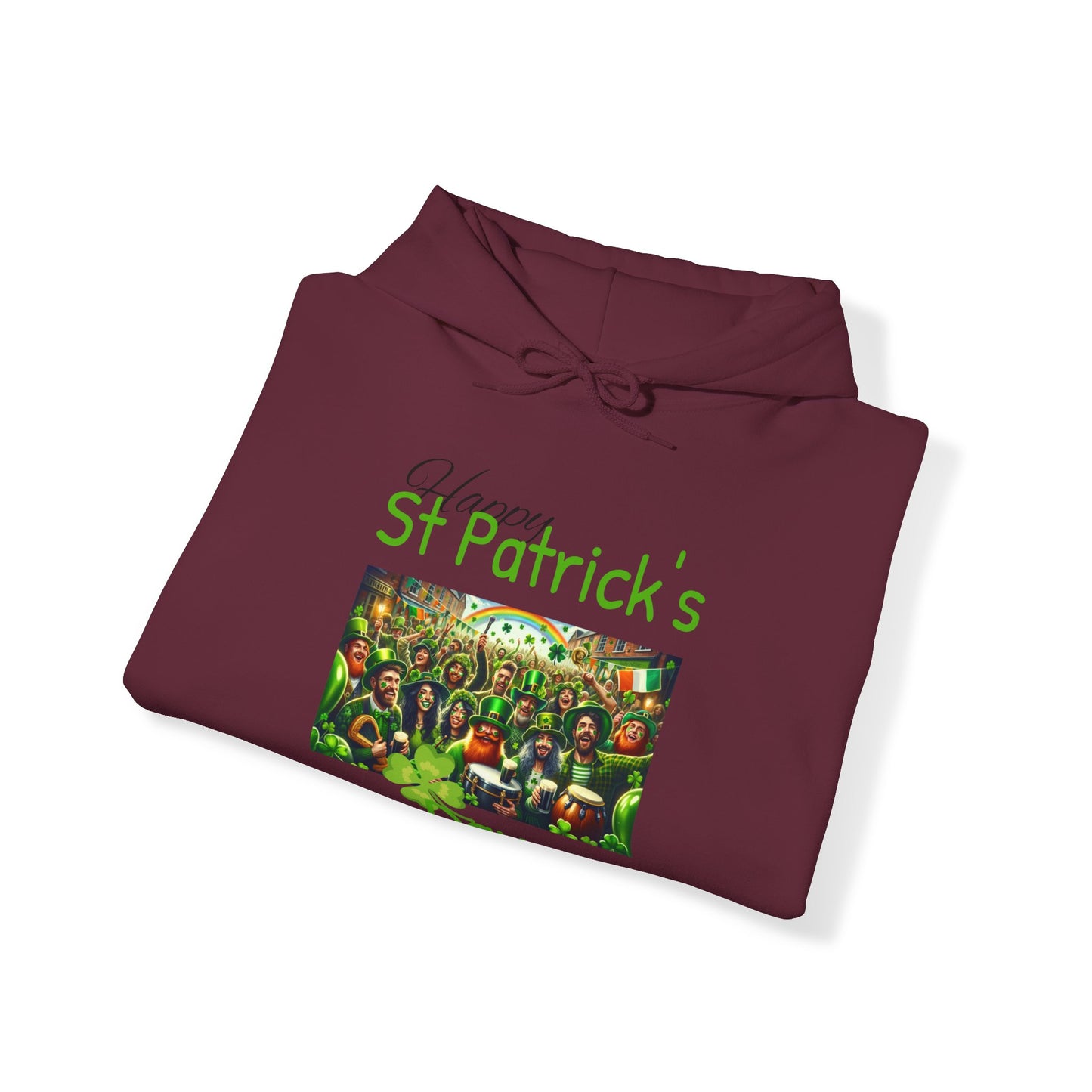 Happy St Patrick's Day - Unisex Heavy Blend™ Hooded Sweatshirt
