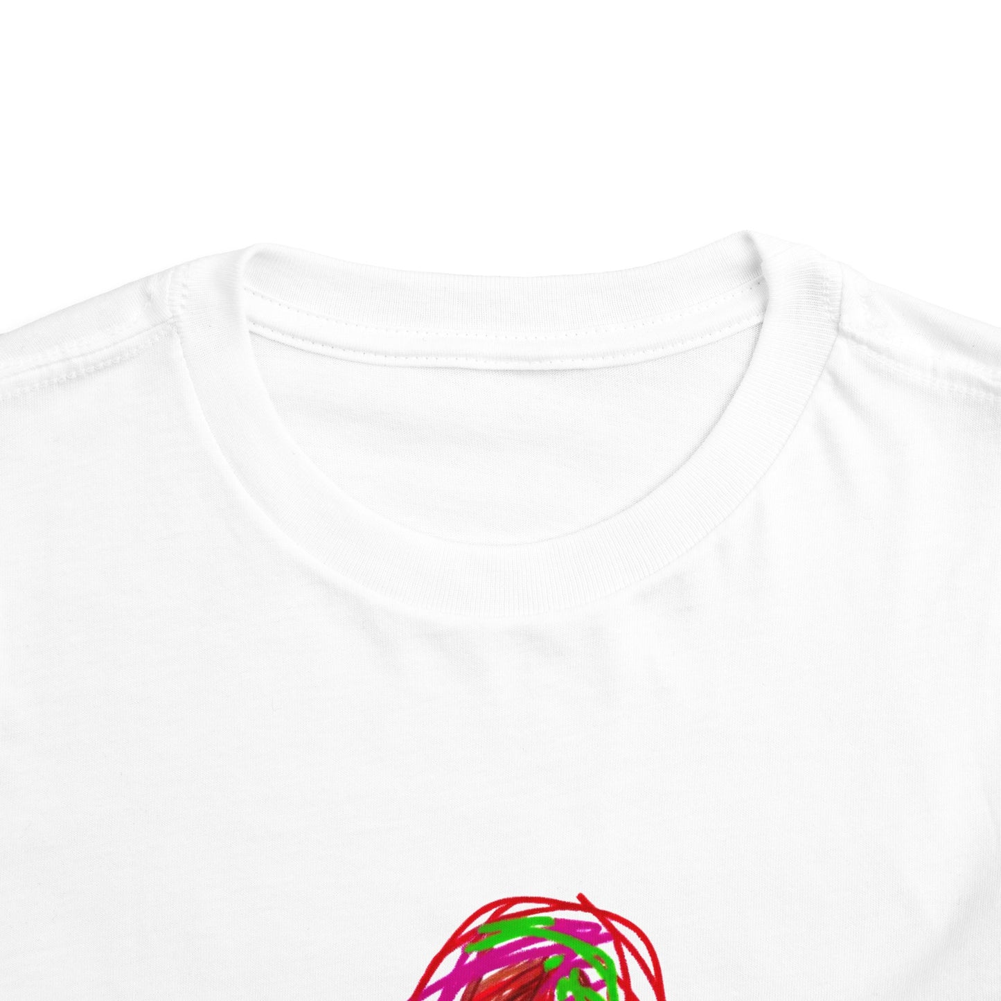 Scribbles (Letter A) T-Shirt - Toddler Short Sleeve Tee
