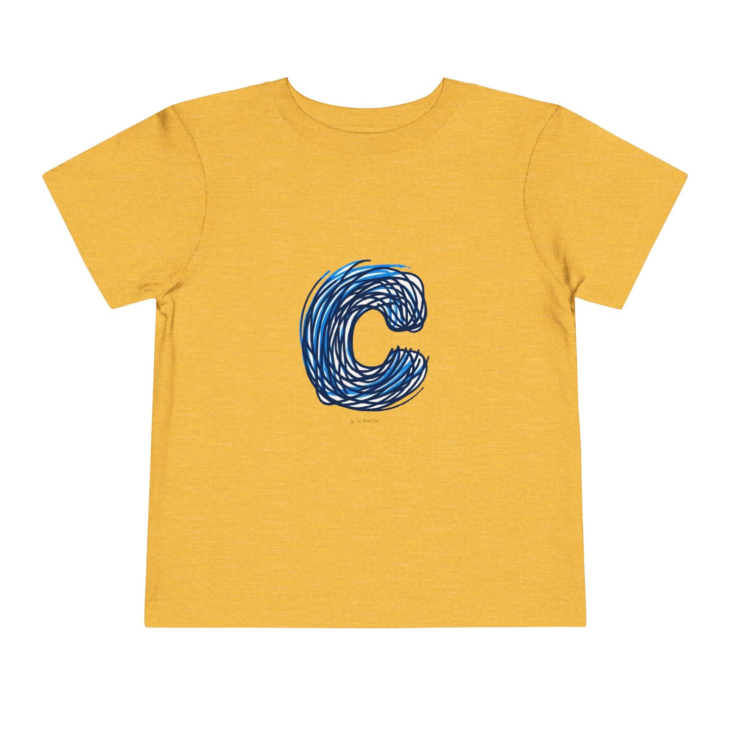 Scribbles (Letter C) T-Shirt - Toddler Short Sleeve Tee