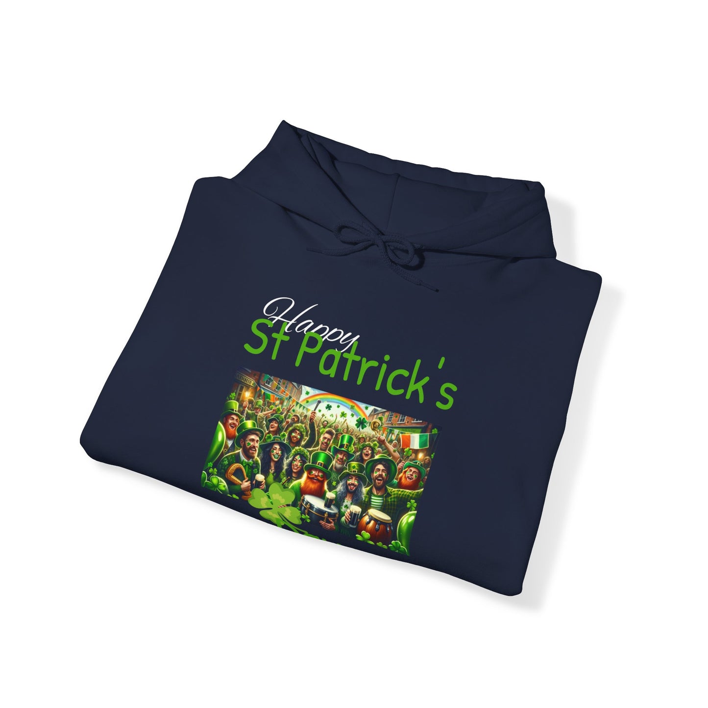 Happy St Patrick's Day - Unisex Heavy Blend™ Hooded Sweatshirt