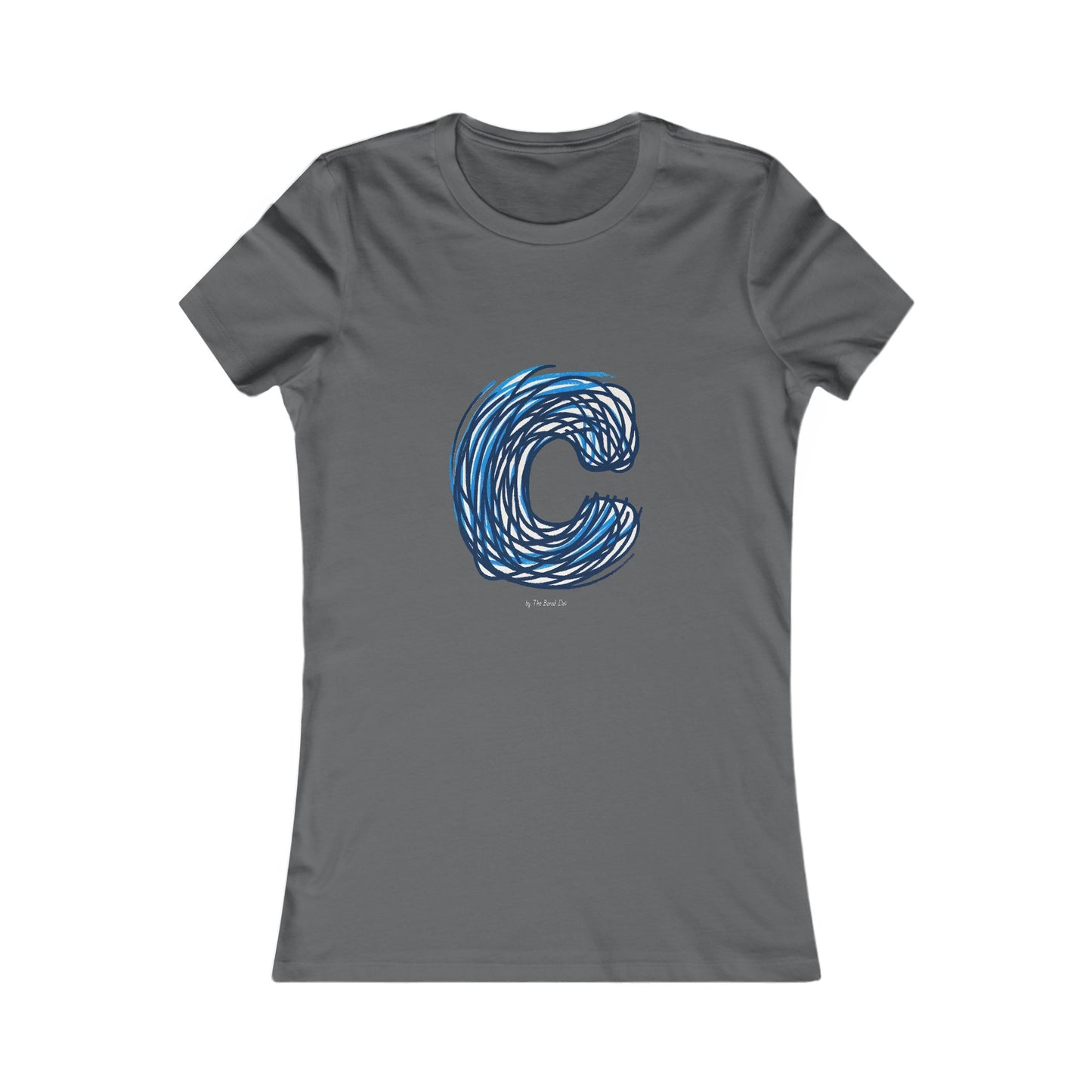 Scribbles (Letter C) T-shirt - Women's Favorite Tee