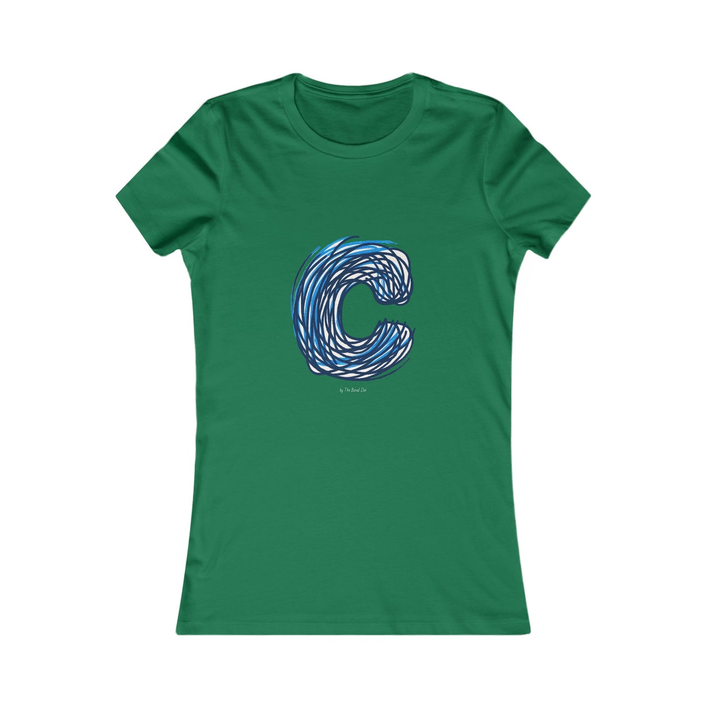 Scribbles (Letter C) T-shirt - Women's Favorite Tee