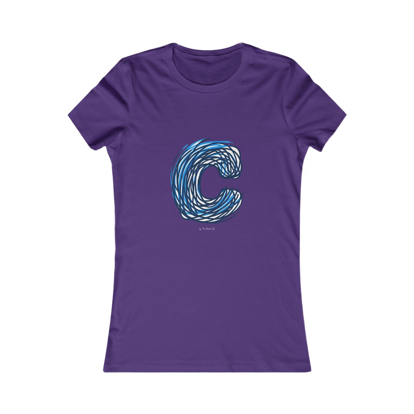 Scribbles (Letter C) T-shirt - Women's Favorite Tee